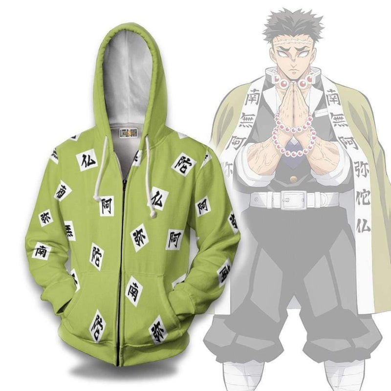Gyomei Himejima 3D All Over Print Hoodie, Zip Hoodie