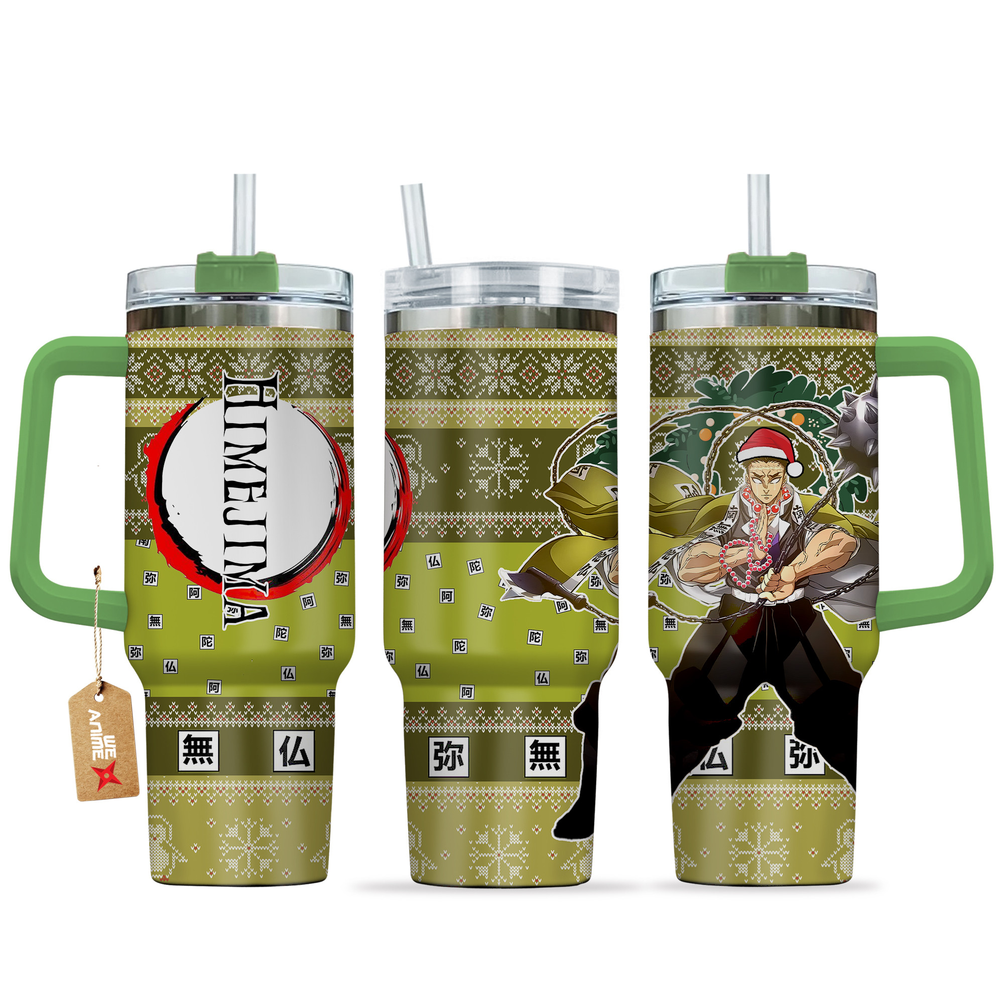 Gyomei Himejima Demon Slayer Anime Custom Stanley Cup 40 oz 30 oz Tumbler With HandleTVC2301155