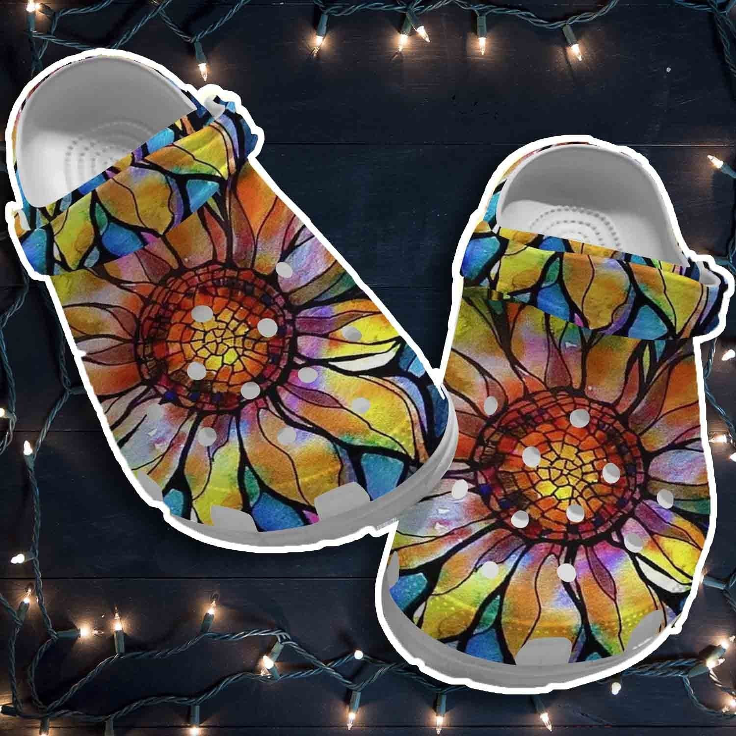 Gypsy Flower Hippie Shoes Crocbland Clogs Gifts For Young Girls