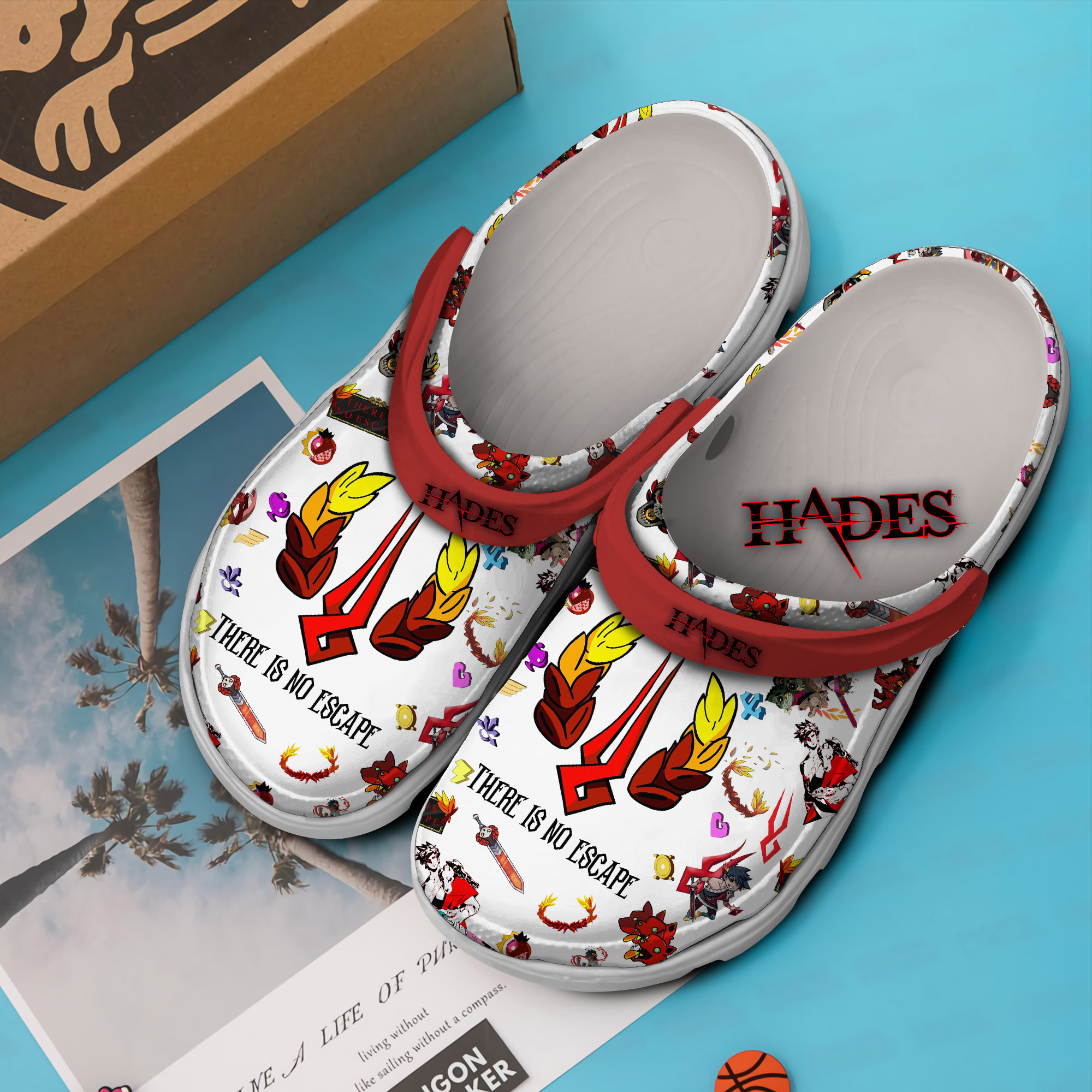 Hades Games Crocs Crocband Clogs Shoes Comfortable For Men Women and Kids - Image 3