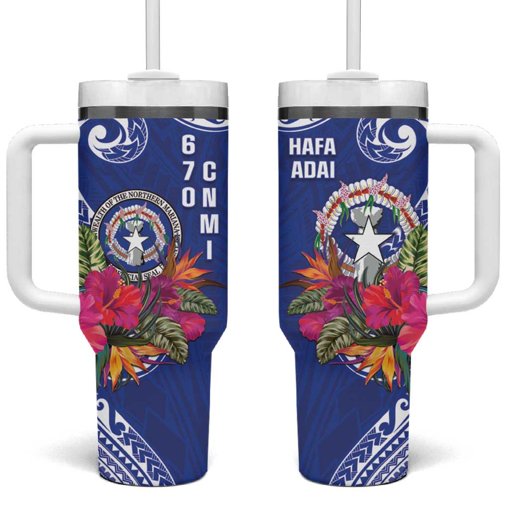 Hafa Adai Northern Mariana Islands Polynesian Tribal Custom Stanley Cup 40 oz 30 oz Tumbler With HandleTVC2301363