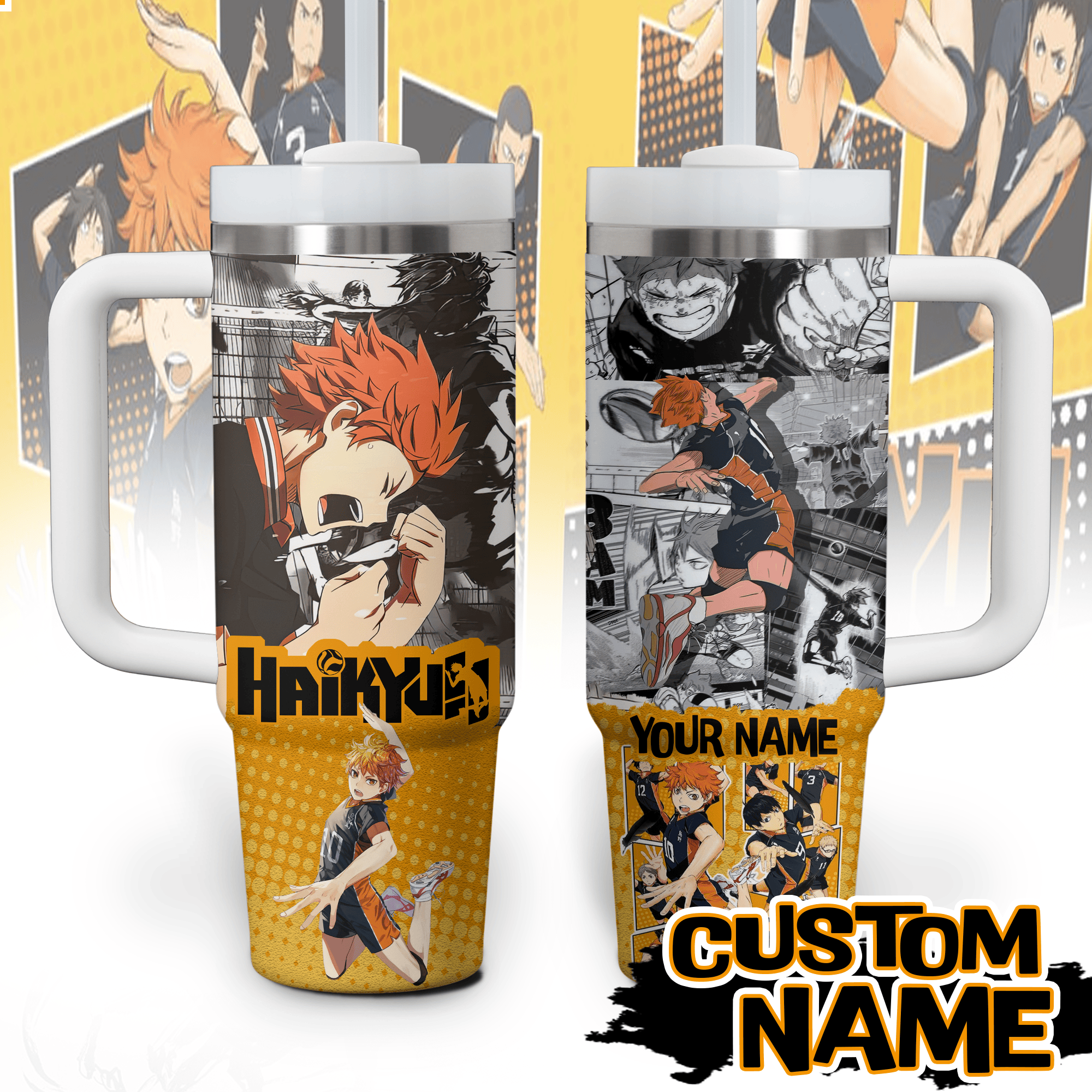 Haikyu!! Anime Custom Stanley Cup 40 oz 30 oz Tumbler With HandleTVC2301522