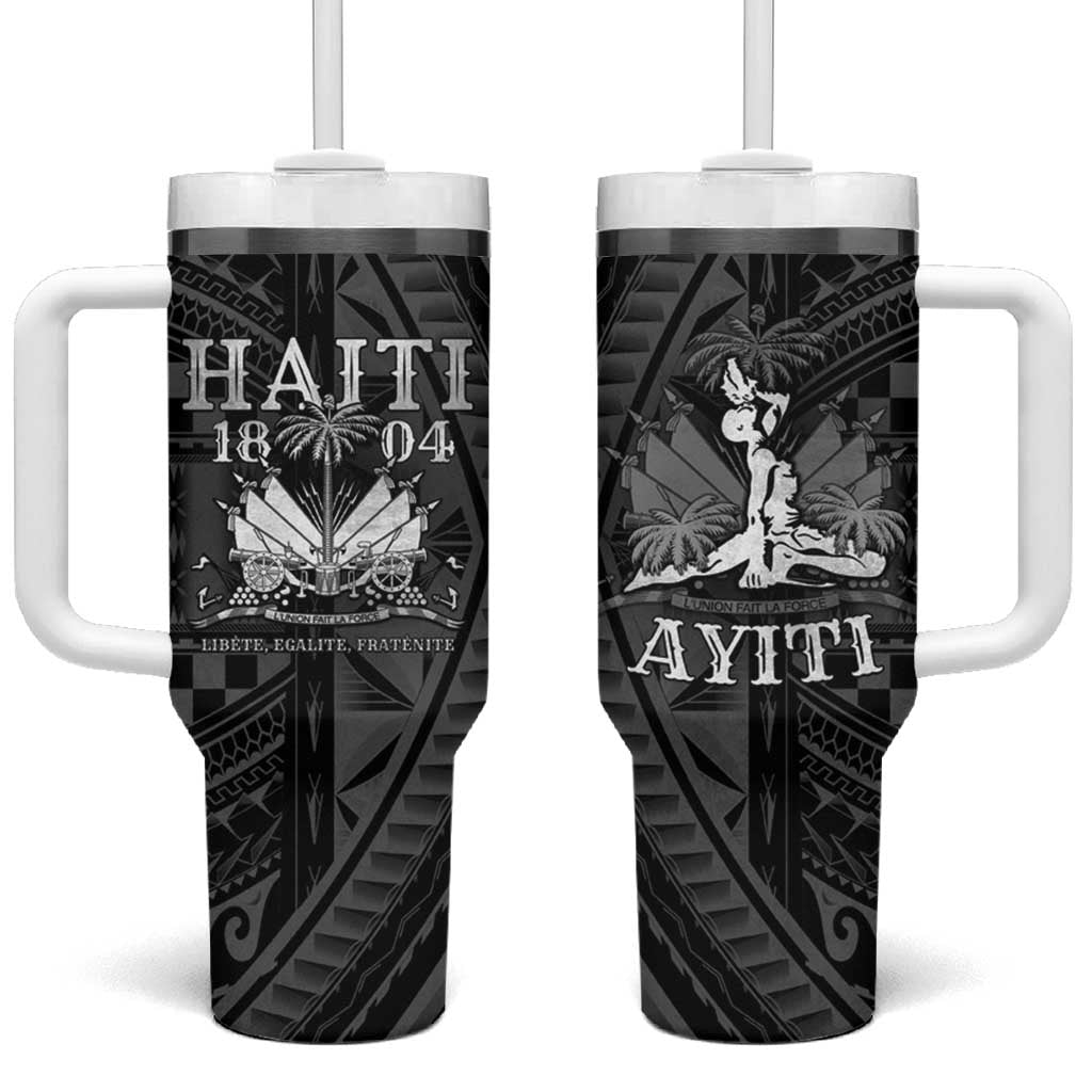 Haiti 1804 Polynesian Silver Neg Maron Custom Stanley Cup 40 oz 30 oz Tumbler With HandleTVC2301399