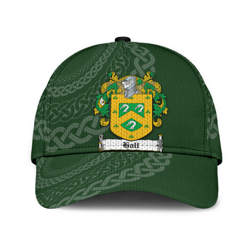 Hall Coat Of Arms - Irish Family Crest St Patrick's Day Classic Cap Trucker Hats Custom Hats Gifts For Men & Women