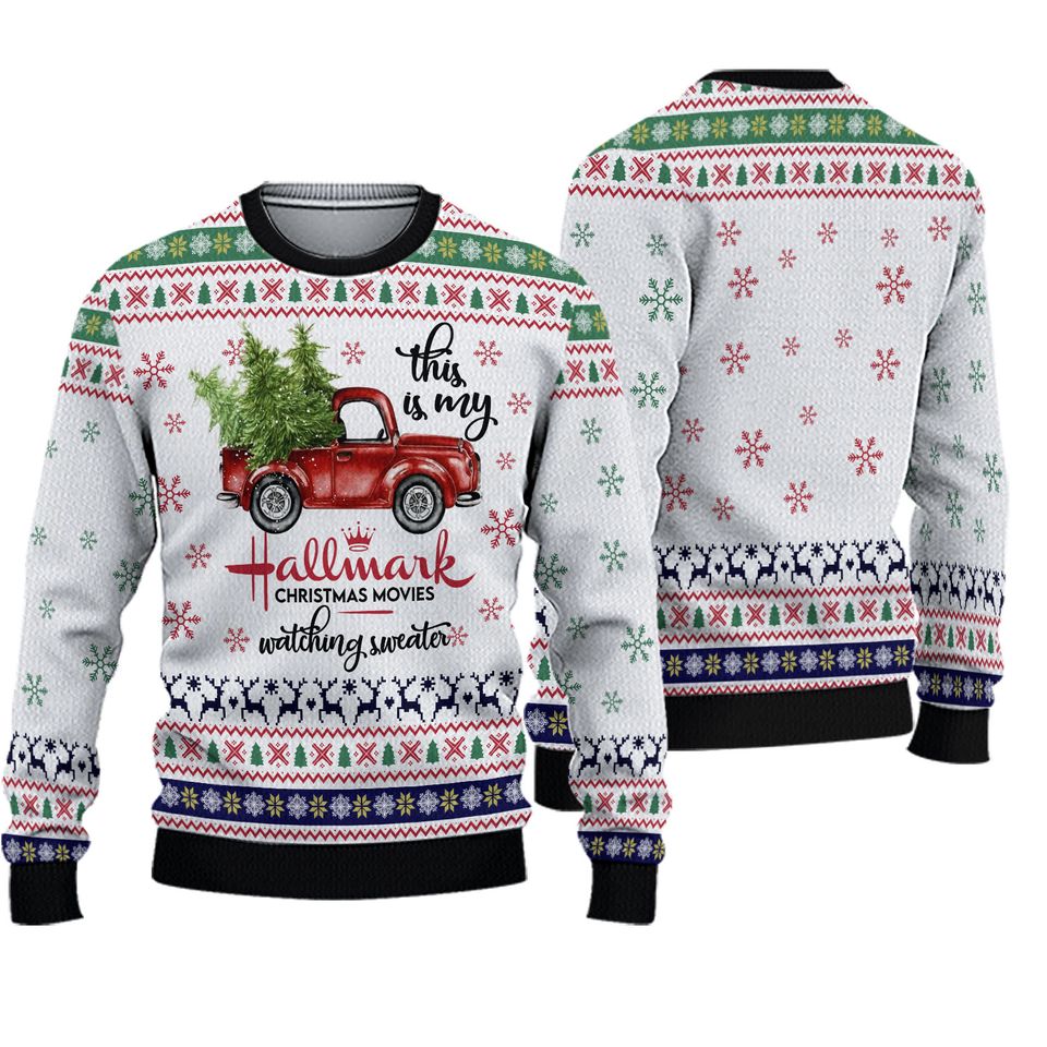 Hallmark Christmas Movies ugly sweater, This Is My Movie W
