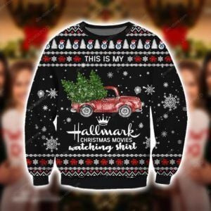 Hallmark Ugly Christmas Sweater Adult 3D Funny Matching for family