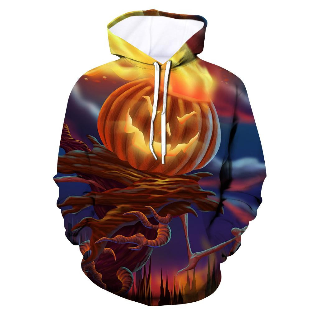 Halloween Art 3D All Over Print Hoodie, Zip Hoodie
