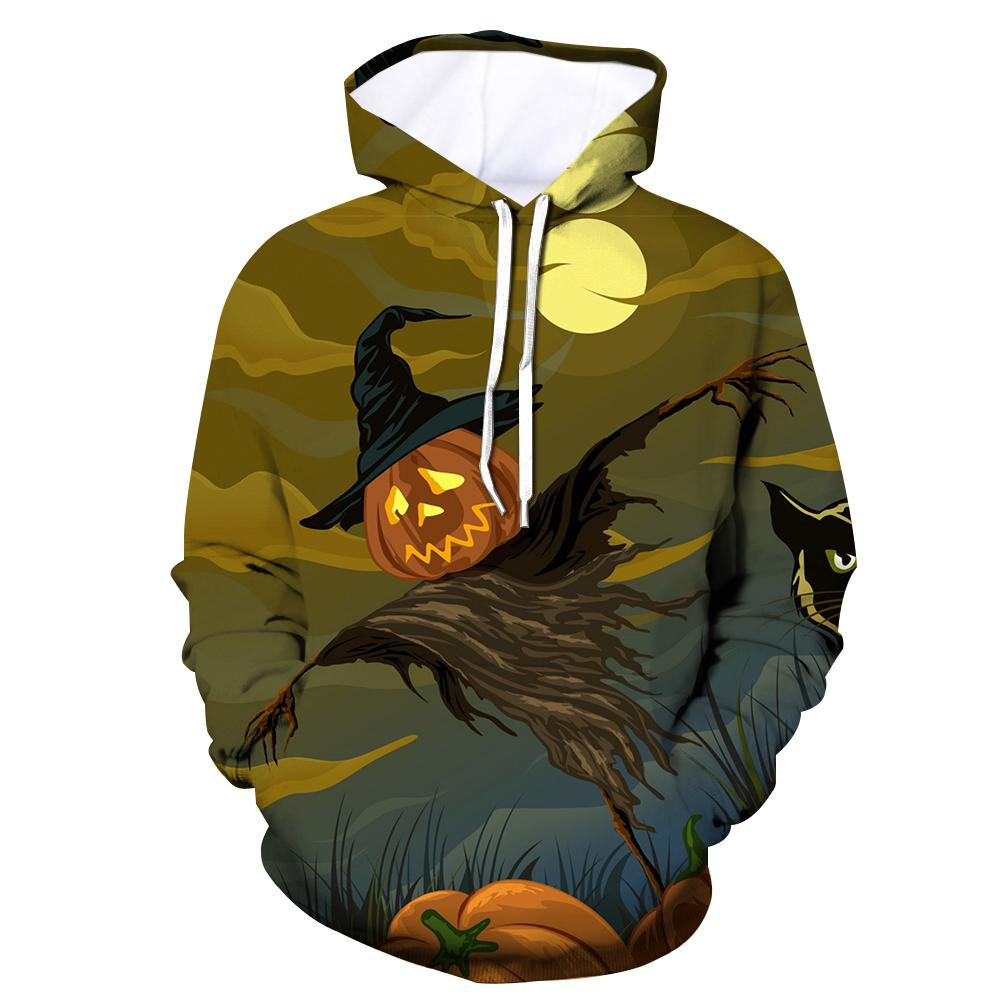 Halloween Art 3D All Over Print Hoodie, Zip Hoodie