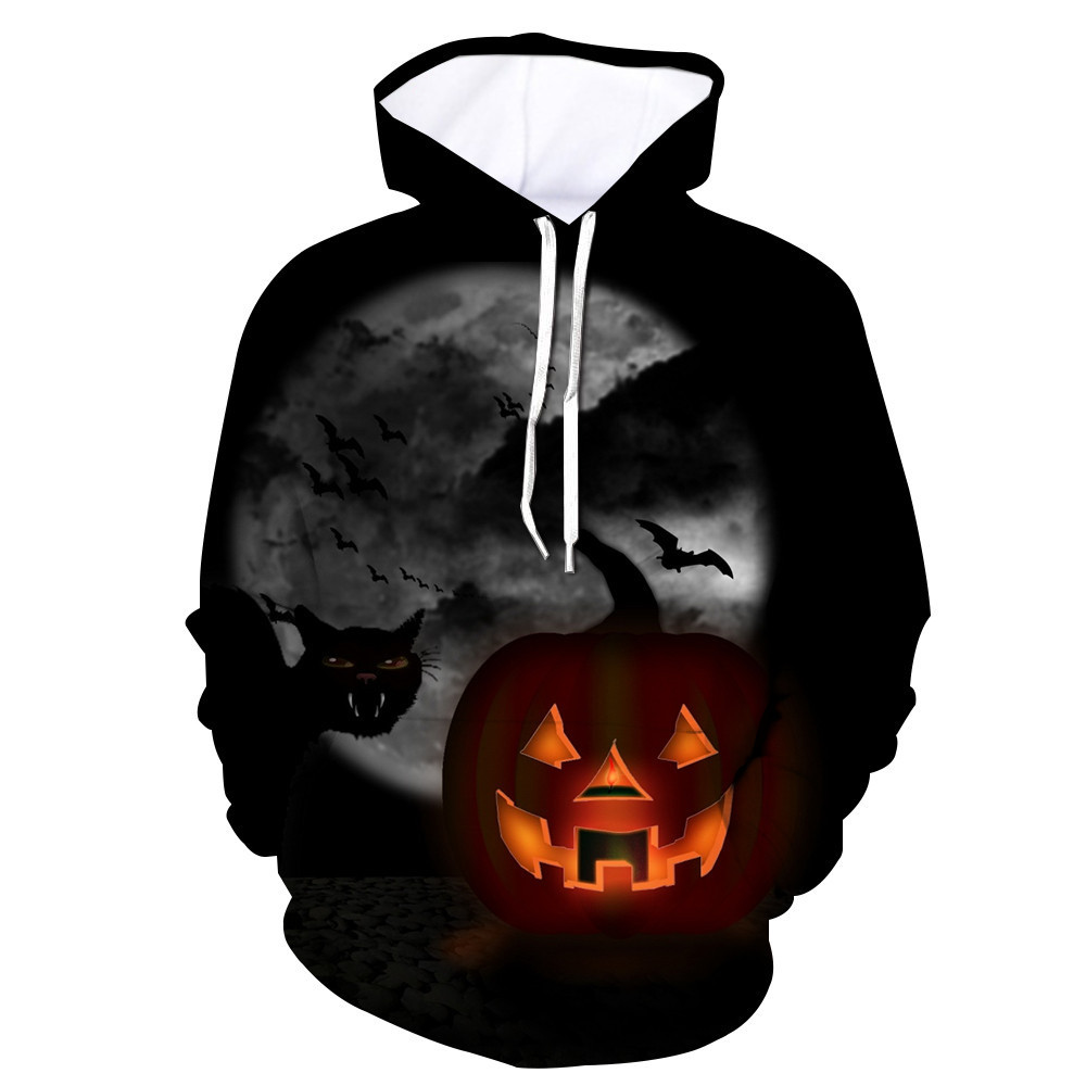 Halloween Art 3D All Over Print Hoodie, Zip Hoodie