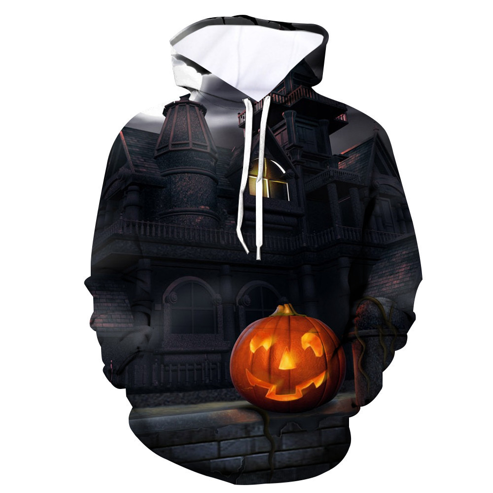 Halloween Art 3D All Over Print Hoodie, Zip Hoodie