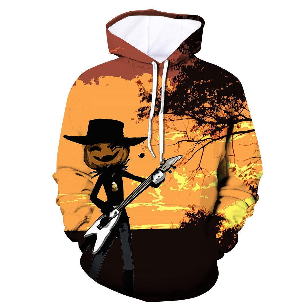Halloween Art 3D All Over Print Hoodie, Zip Hoodie