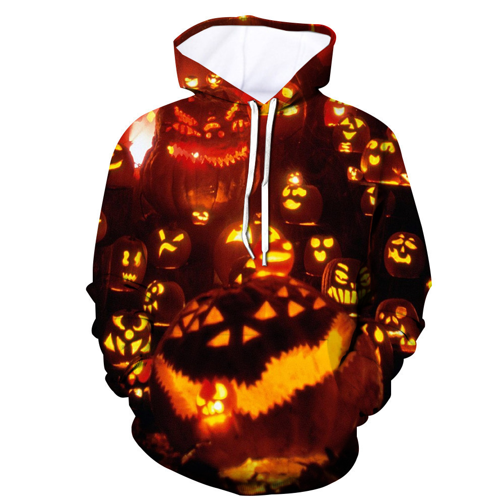 Halloween Art 3D All Over Print Hoodie, Zip Hoodie