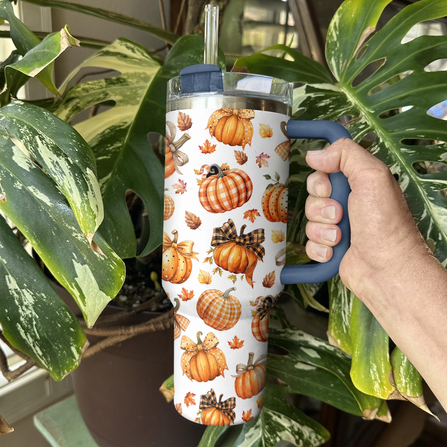Halloween Autumn Harvest Custom Stanley Cup 40 oz 30 oz Tumbler With HandleTVC2301585 - Image 2