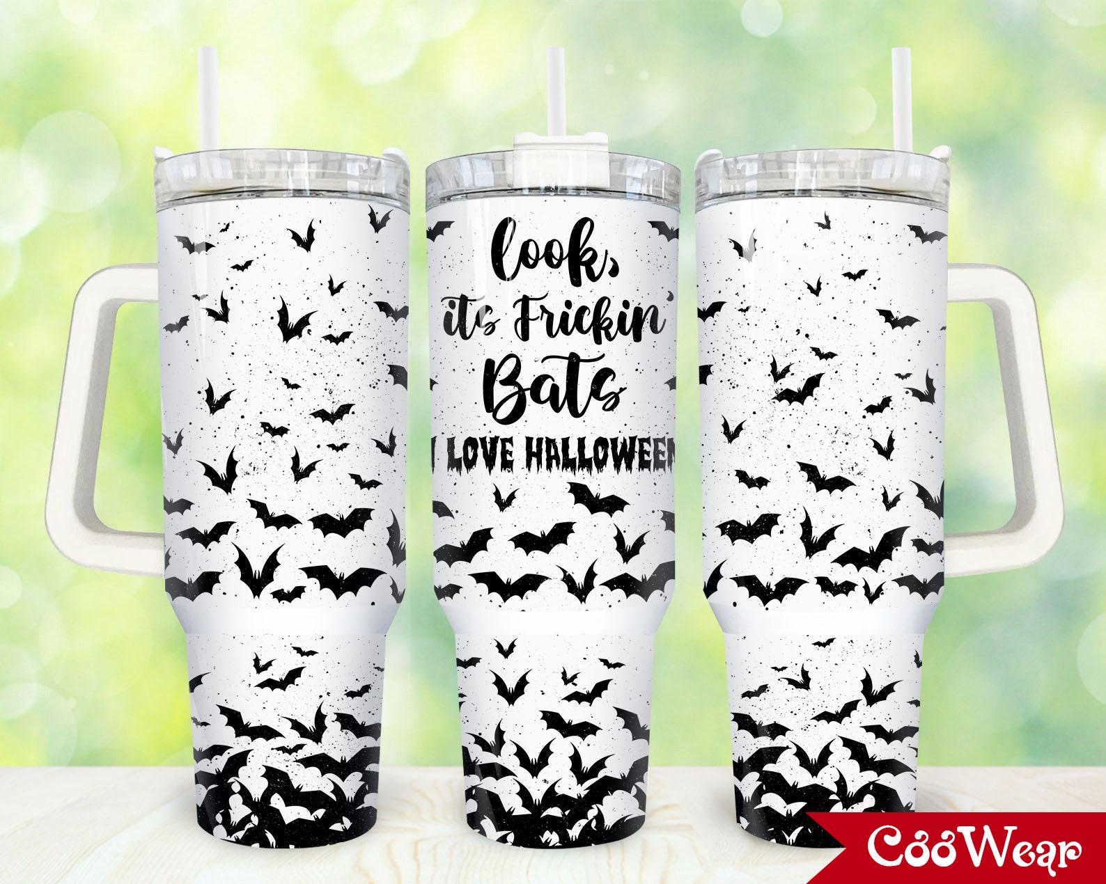 Halloween Bats Custom Stanley Cup 40 oz 30 oz Tumbler With HandleTVC2301877