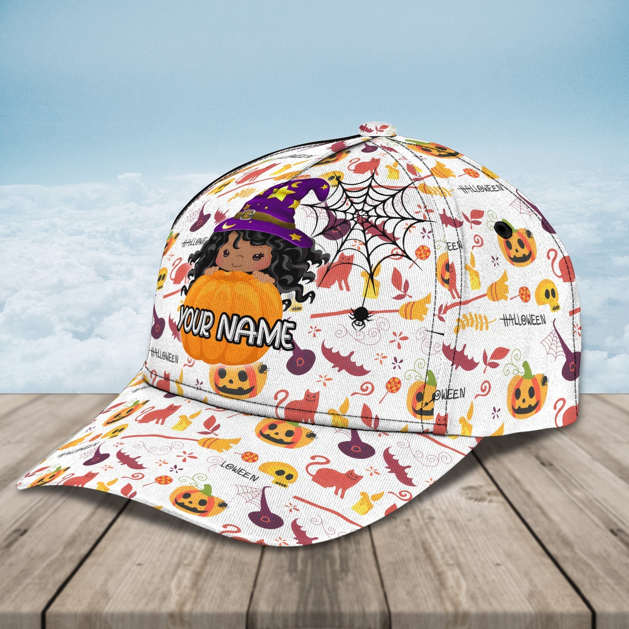 Halloween Crewnecks Hats, Custom Name Baseball Cap Halloween Gifts For Mimi Mom Trucker Hats Custom Hats Gifts For Men & Women