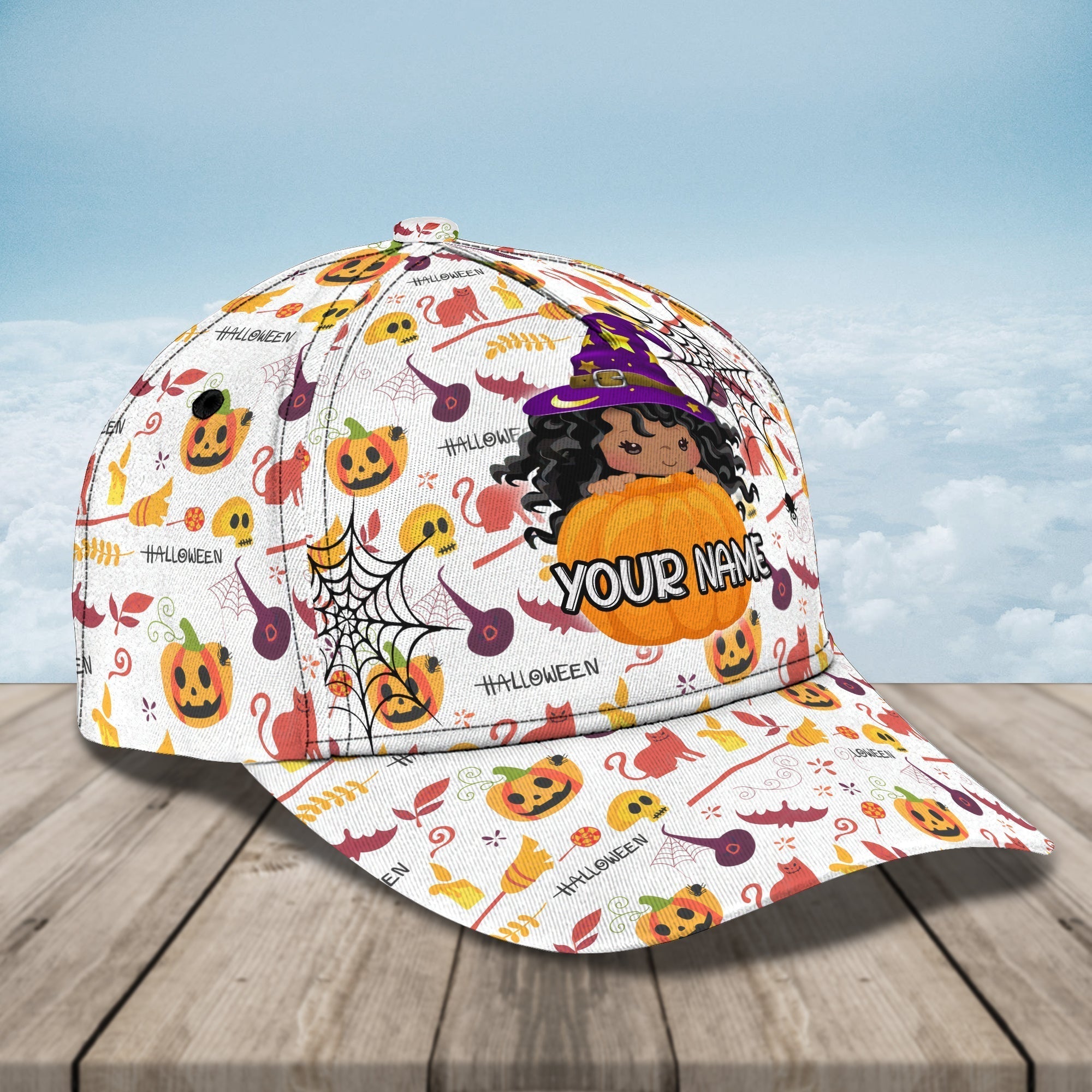 Halloween Crewnecks Hats, Custom Name Baseball Cap Halloween Gifts For Mimi Mom Trucker Hats Custom Hats Gifts For Men & Women