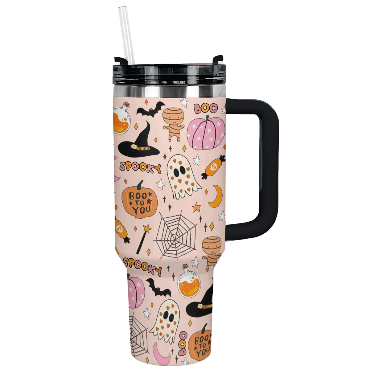 Halloween Cute Haunts Custom Stanley Cup 40 oz 30 oz Tumbler With HandleTVC2301586