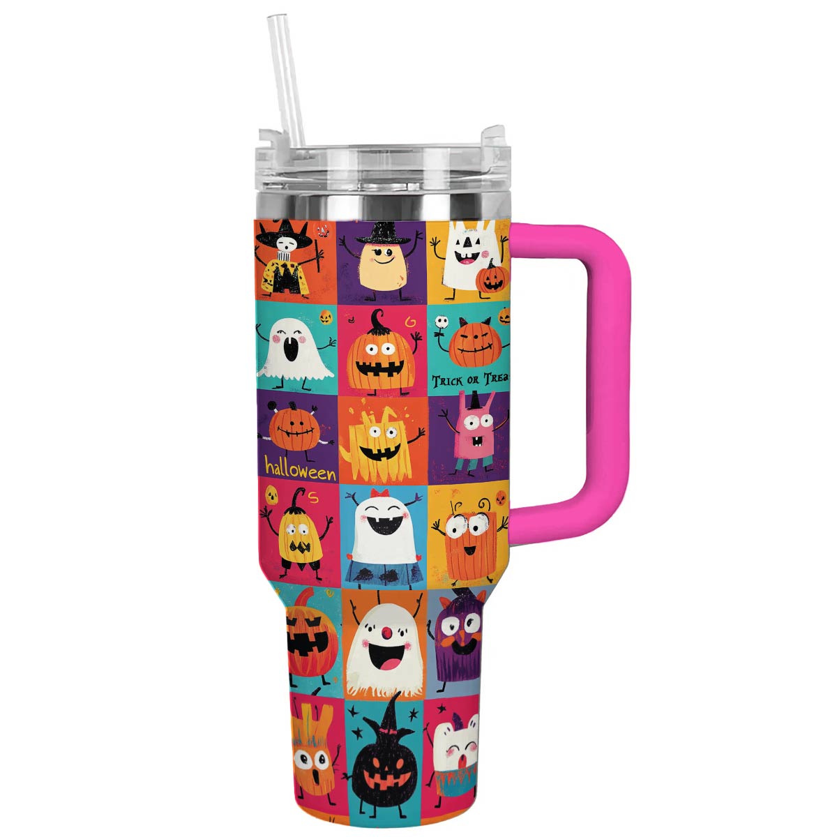 Halloween Cute Monsters Custom Stanley Cup 40 oz 30 oz Tumbler With HandleTVC2301679