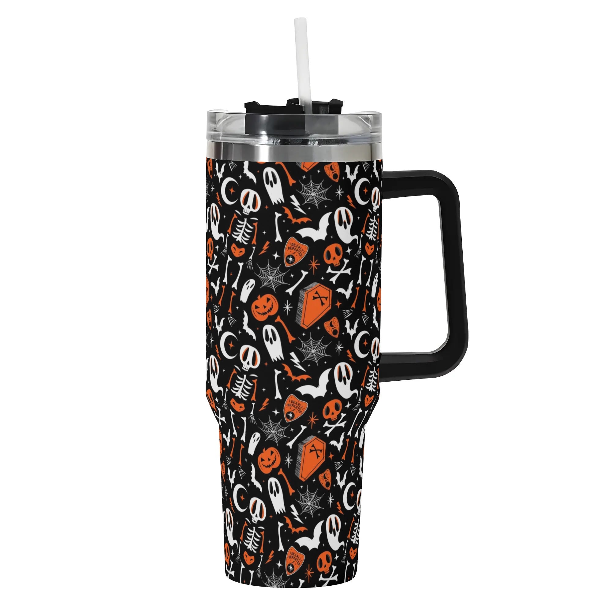 Halloween Dearly Departed Custom Stanley Cup 40 oz 30 oz Tumbler With HandleTVC2301583