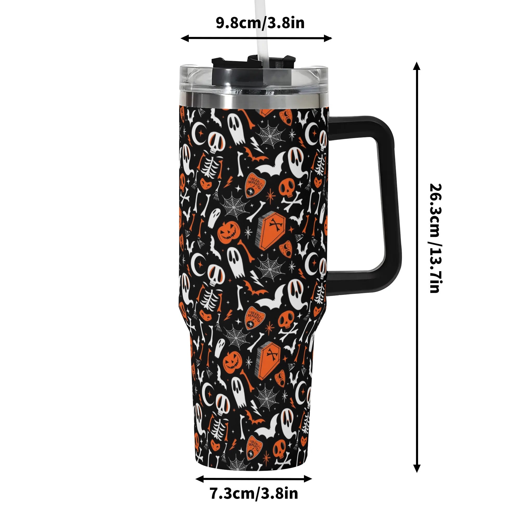 Halloween Dearly Departed Custom Stanley Cup 40 oz 30 oz Tumbler With HandleTVC2301583 - Image 6
