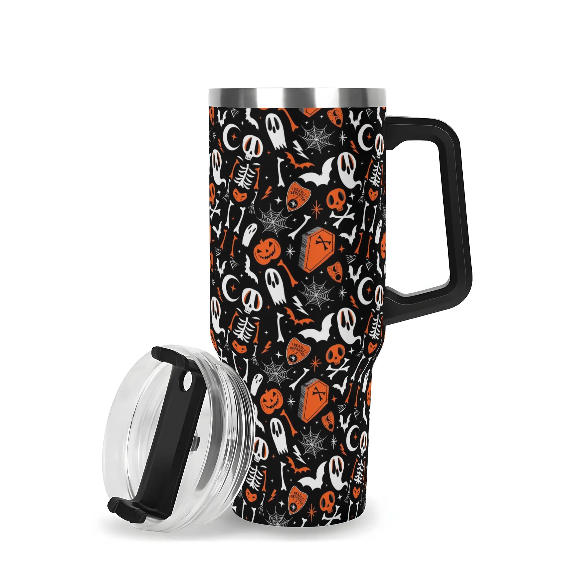 Halloween Dearly Departed Custom Stanley Cup 40 oz 30 oz Tumbler With HandleTVC2301583 - Image 3