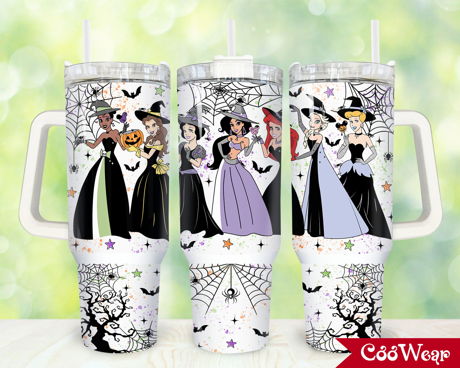 Halloween Disney Princesses Cartoon Custom Stanley Cup 40 oz 30 oz Tumbler With HandleTVC2301868