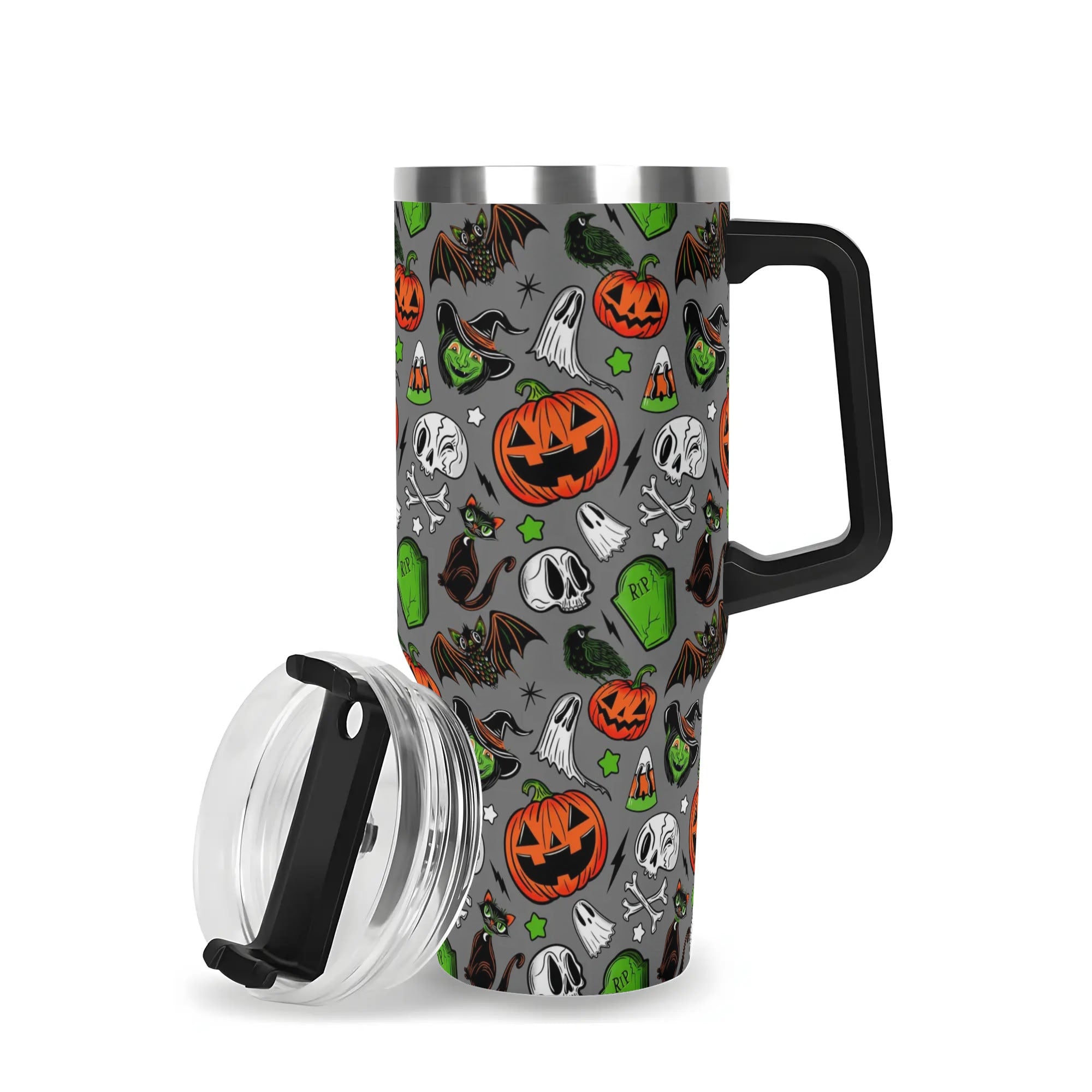 Halloween Forever Spooky Custom Stanley Cup 40 oz 30 oz Tumbler With HandleTVC2301582 - Image 3