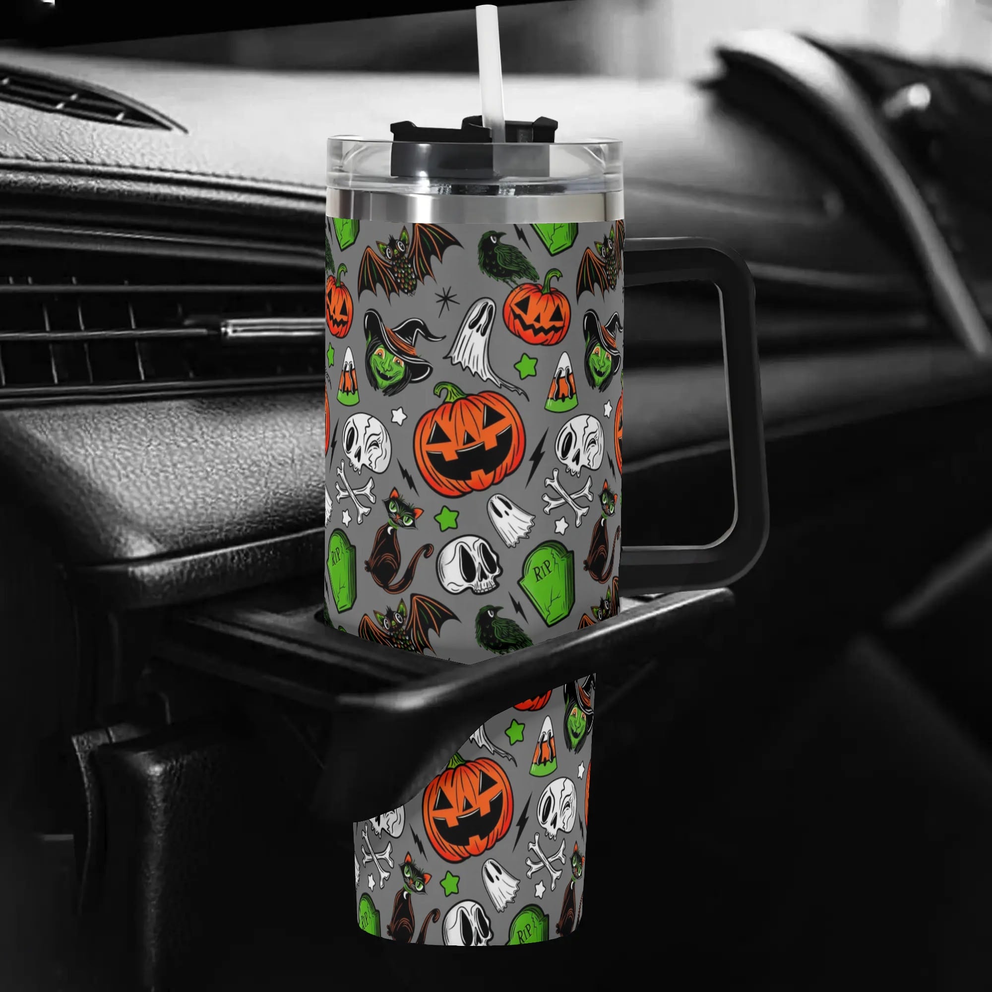 Halloween Forever Spooky Custom Stanley Cup 40 oz 30 oz Tumbler With HandleTVC2301582 - Image 5