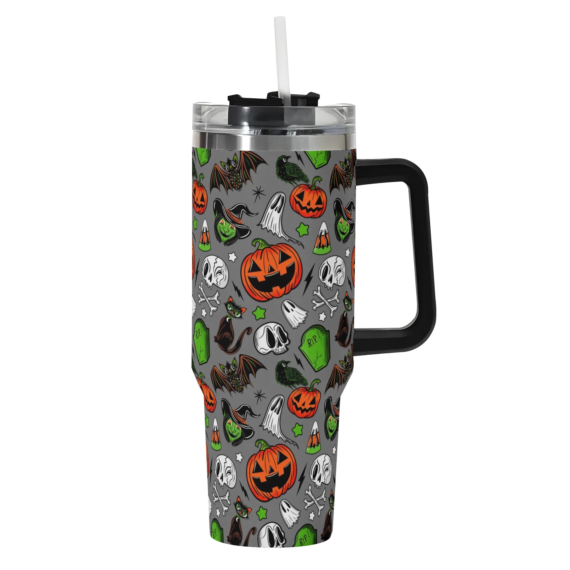 Halloween Forever Spooky Custom Stanley Cup 40 oz 30 oz Tumbler With HandleTVC2301582