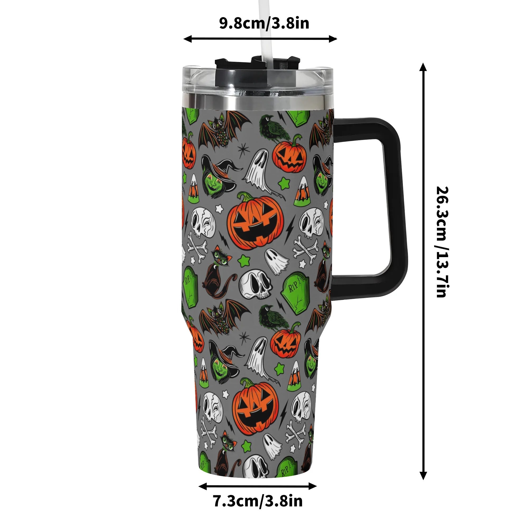 Halloween Forever Spooky Custom Stanley Cup 40 oz 30 oz Tumbler With HandleTVC2301582 - Image 6
