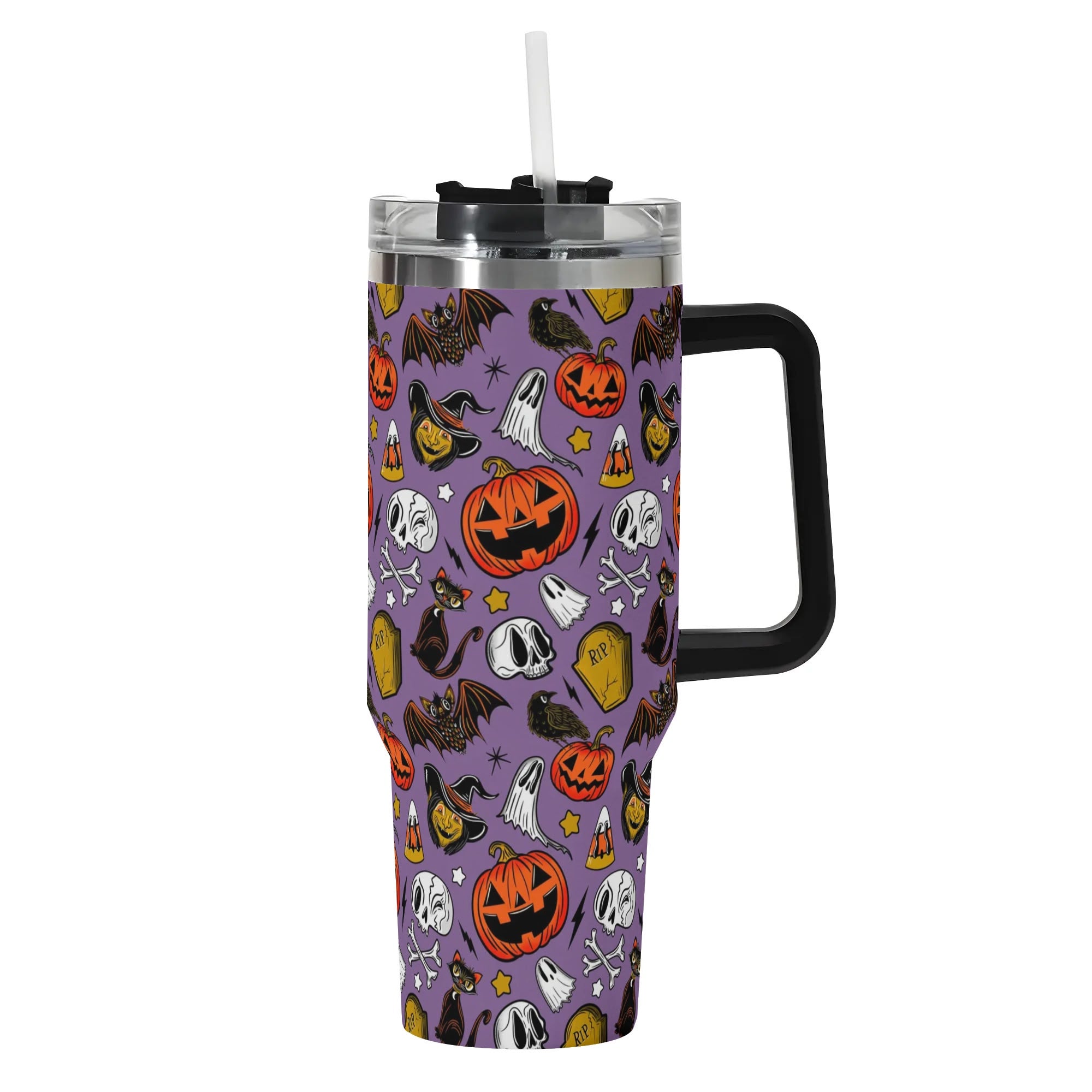 Halloween Forever Spooky Custom Stanley Cup 40 oz 30 oz Tumbler With HandleTVC2301583