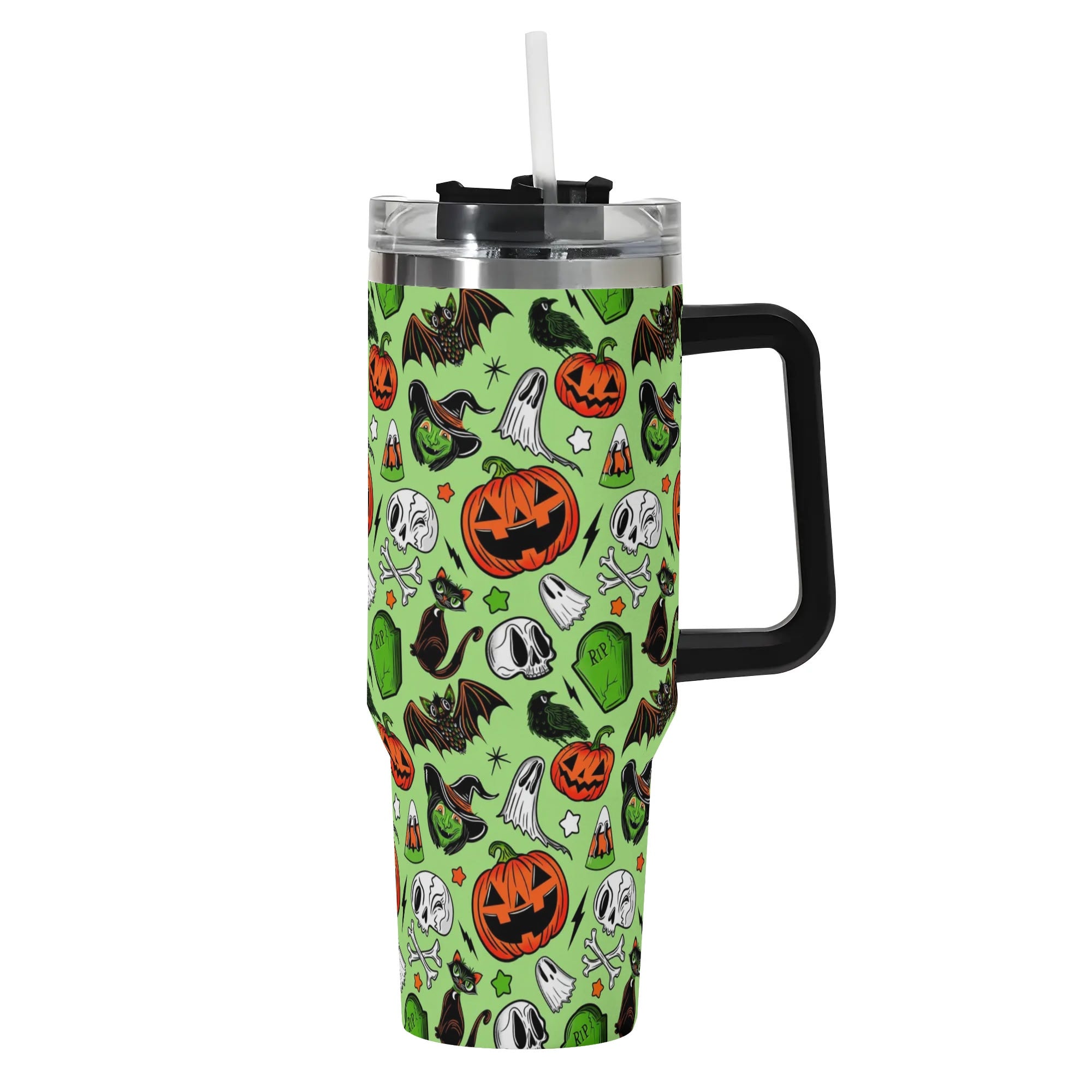 Halloween Forever Spooky Custom Stanley Cup 40 oz 30 oz Tumbler With HandleTVC2301583