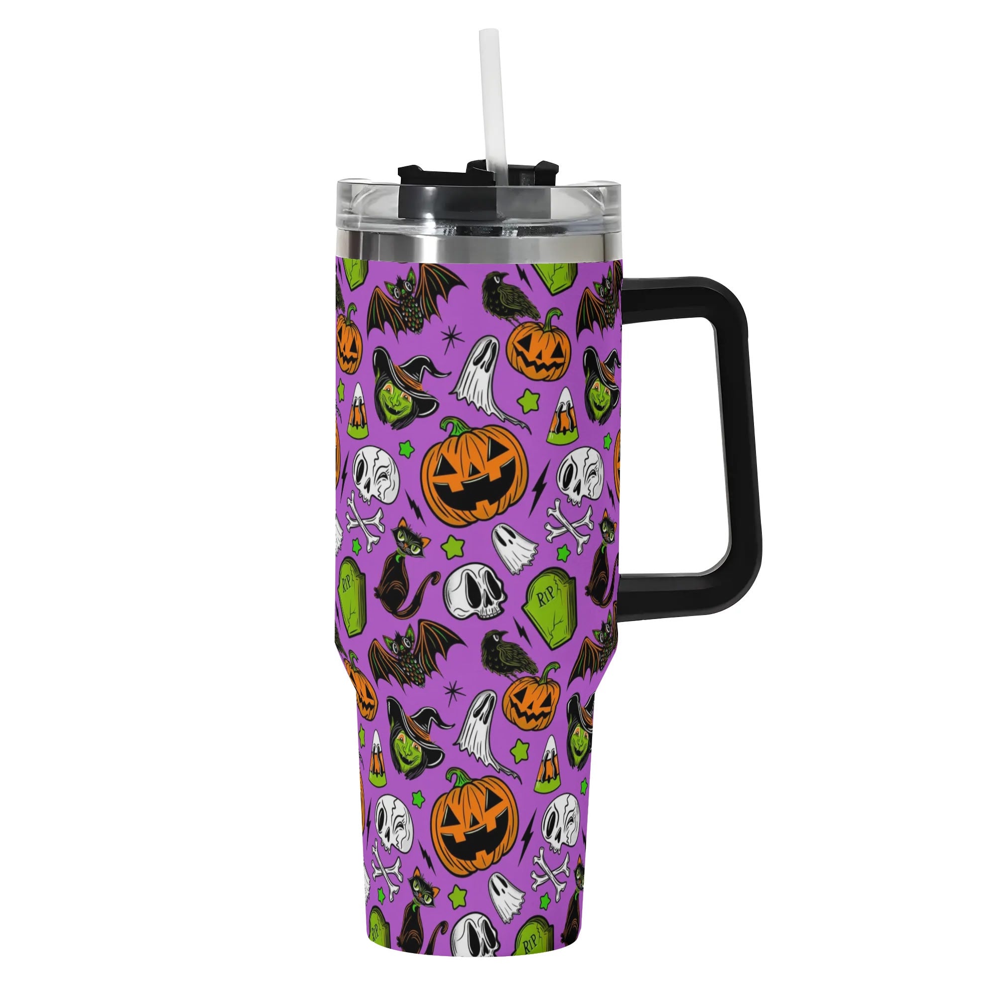 Halloween Forever Spooky Custom Stanley Cup 40 oz 30 oz Tumbler With HandleTVC2301583