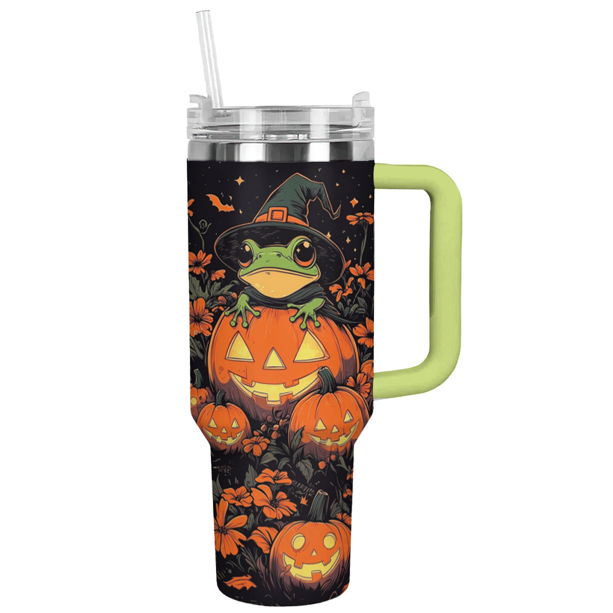 Halloween Frog Garden Custom Stanley Cup 40 oz 30 oz Tumbler With HandleTVC2301643