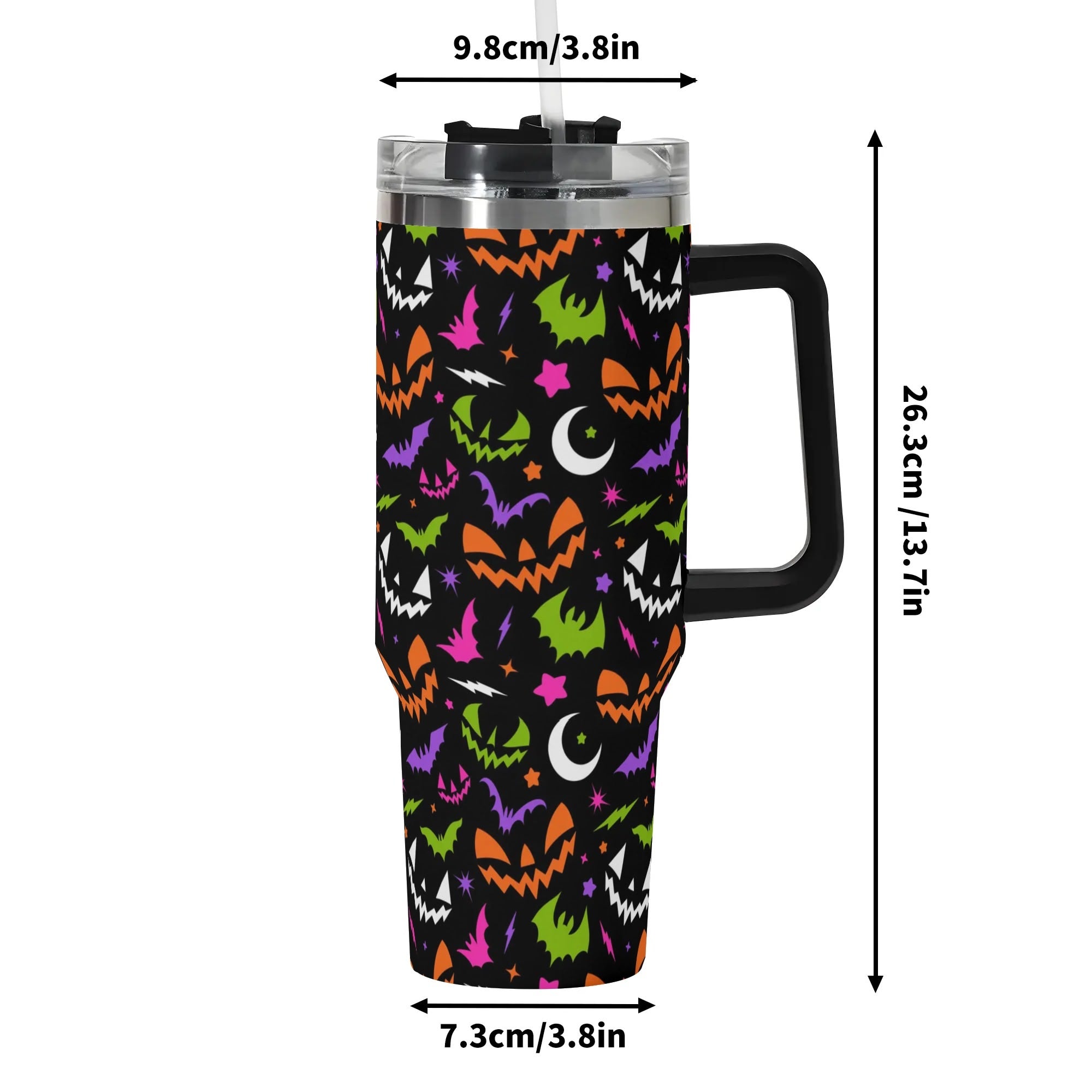 Halloween Fun Frights Retro Cute Custom Stanley Cup 40 oz 30 oz Tumbler With HandleTVC2301574 - Image 6