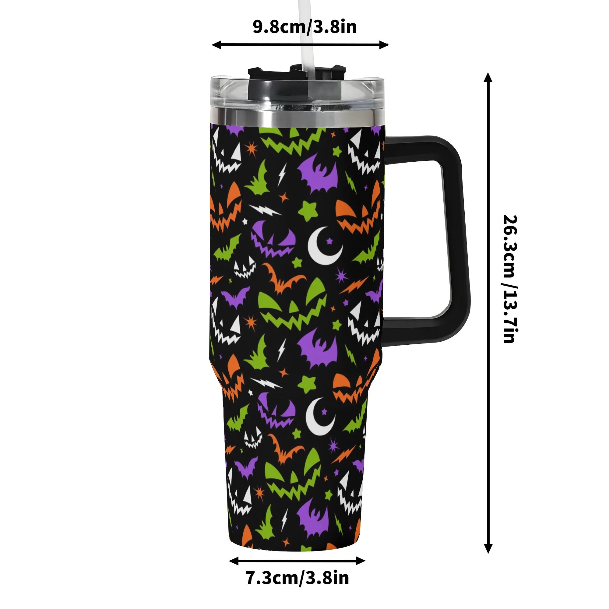 Halloween Fun Frights Retro Cute Custom Stanley Cup 40 oz 30 oz Tumbler With HandleTVC2301574 - Image 6