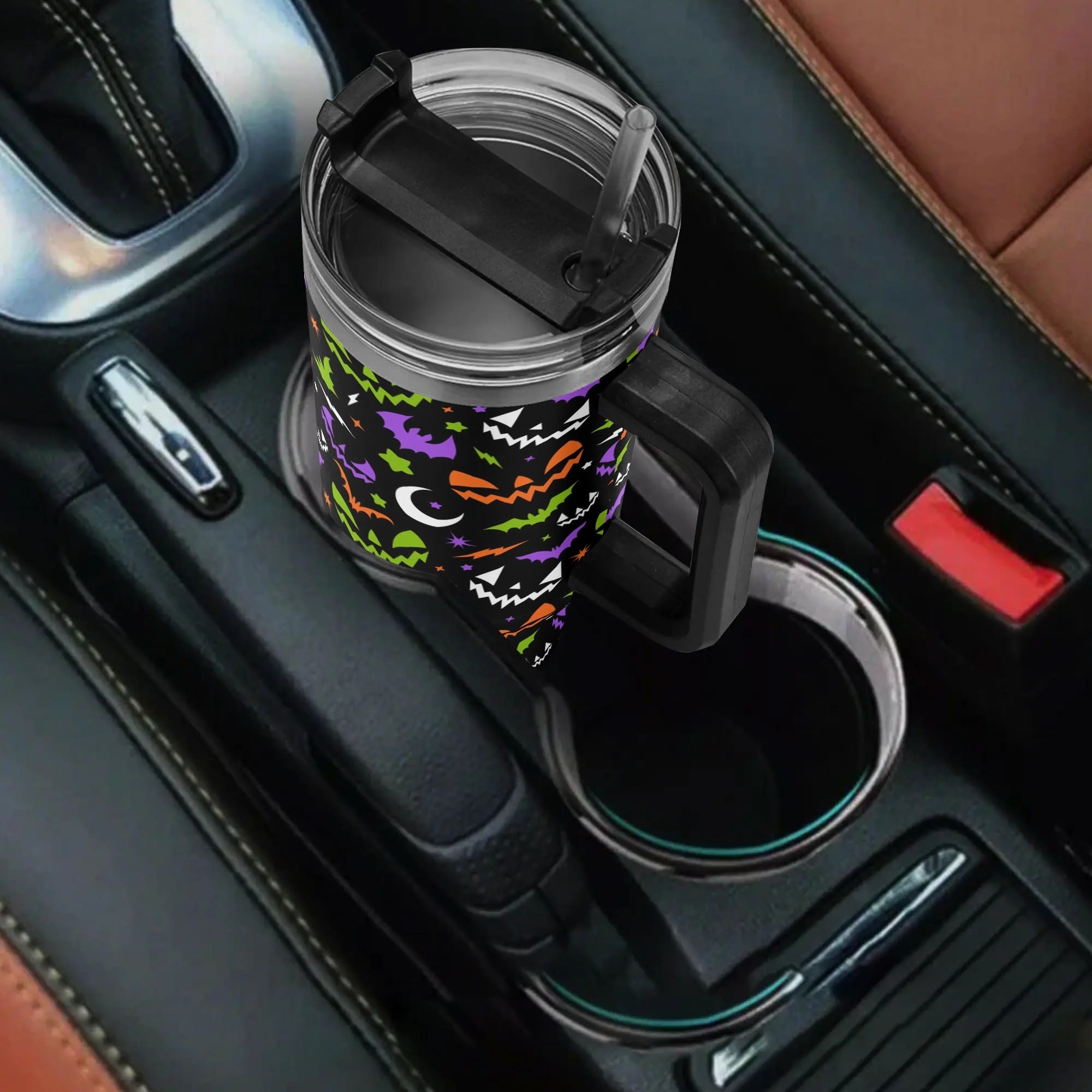 Halloween Fun Frights Retro Cute Custom Stanley Cup 40 oz 30 oz Tumbler With HandleTVC2301574 - Image 4