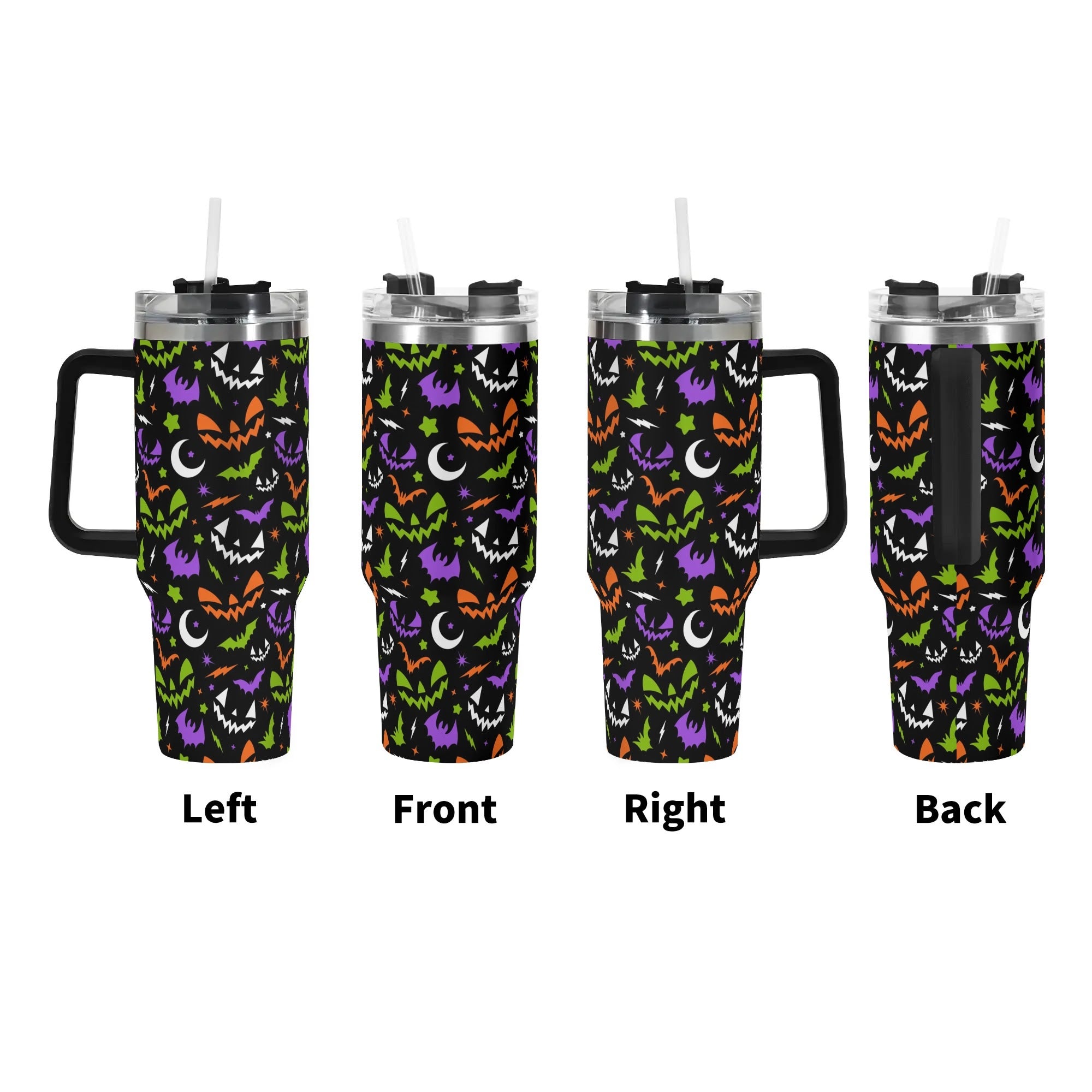 Halloween Fun Frights Retro Cute Custom Stanley Cup 40 oz 30 oz Tumbler With HandleTVC2301574 - Image 3