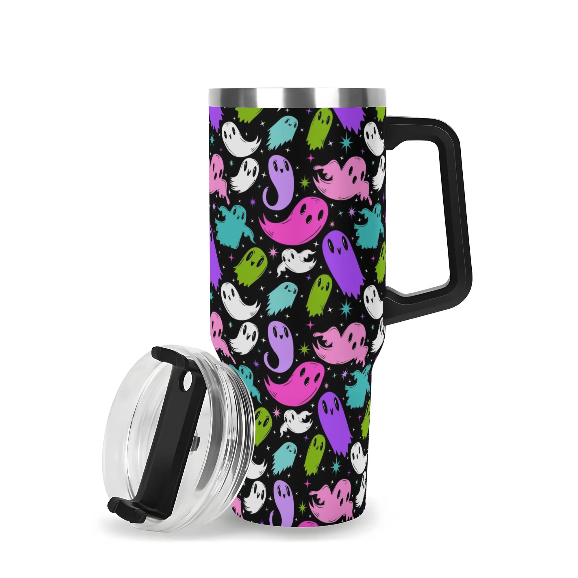Halloween Ghosties Custom Stanley Cup 40 oz 30 oz Tumbler With HandleTVC2301584
