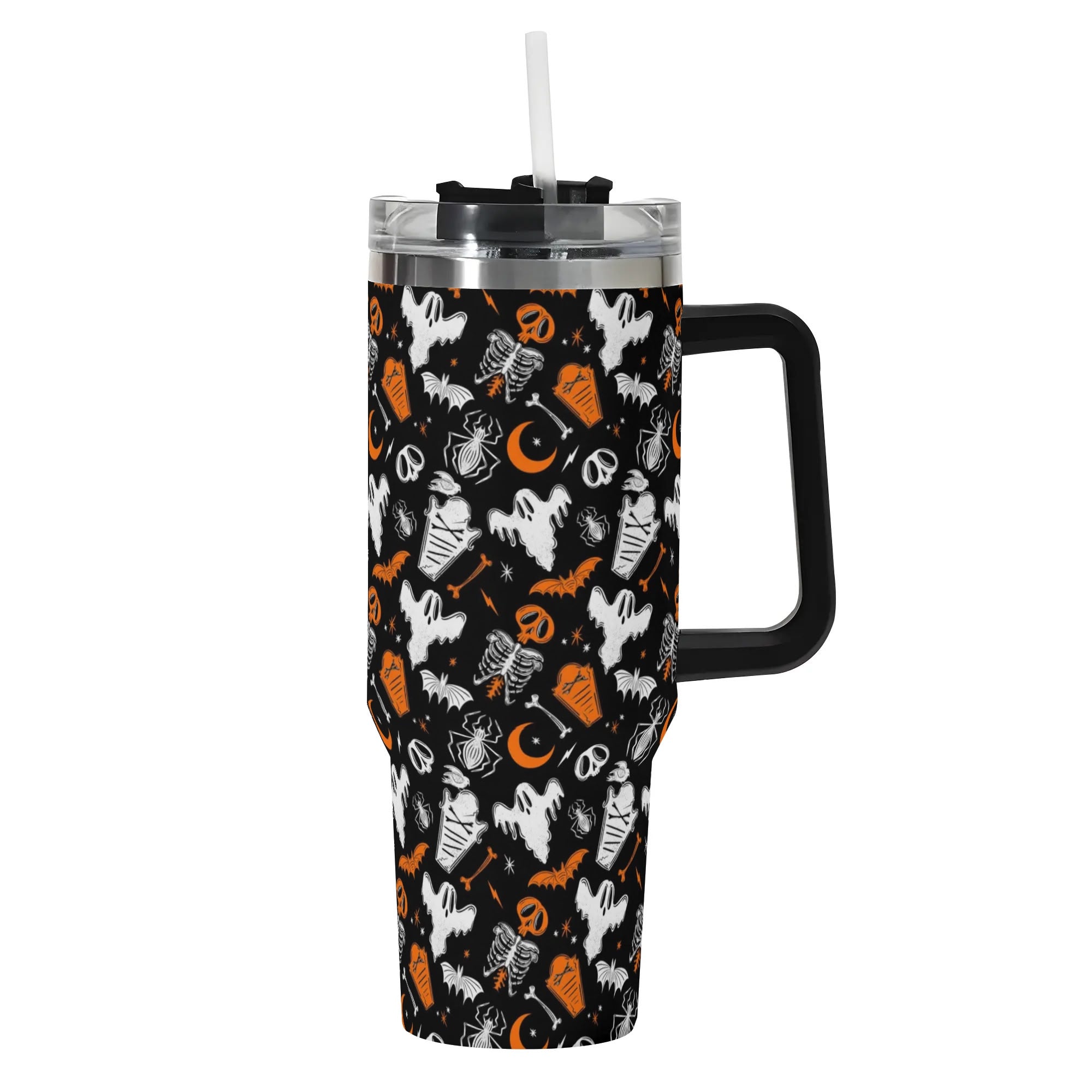 Halloween Graveyard Ghouls Custom Stanley Cup 40 oz 30 oz Tumbler With HandleTVC2301583