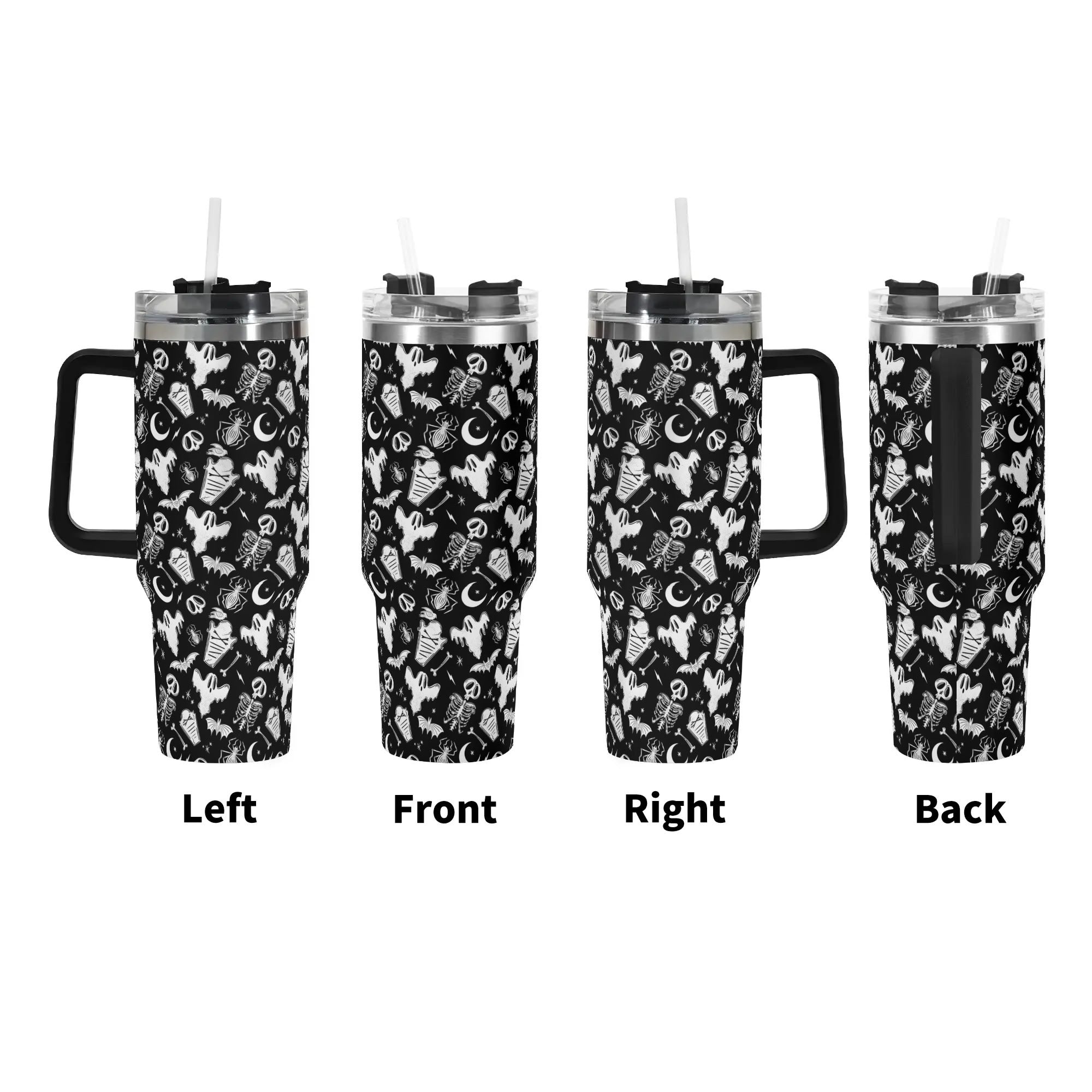 Halloween Graveyard Ghouls Custom Stanley Cup 40 oz 30 oz Tumbler With HandleTVC2301584 - Image 3