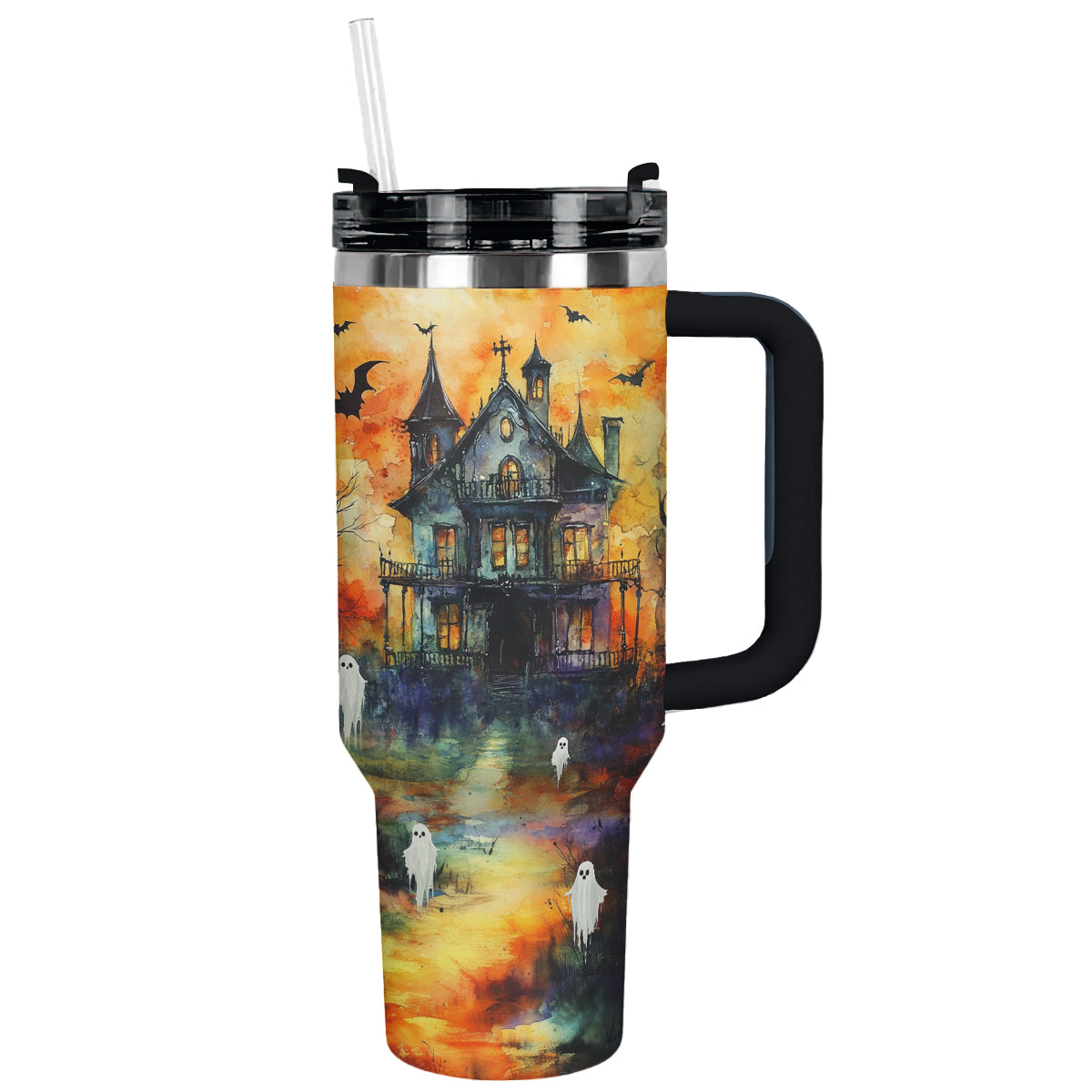 Halloween Haunted Mansion Custom Stanley Cup 40 oz 30 oz Tumbler With HandleTVC2301645