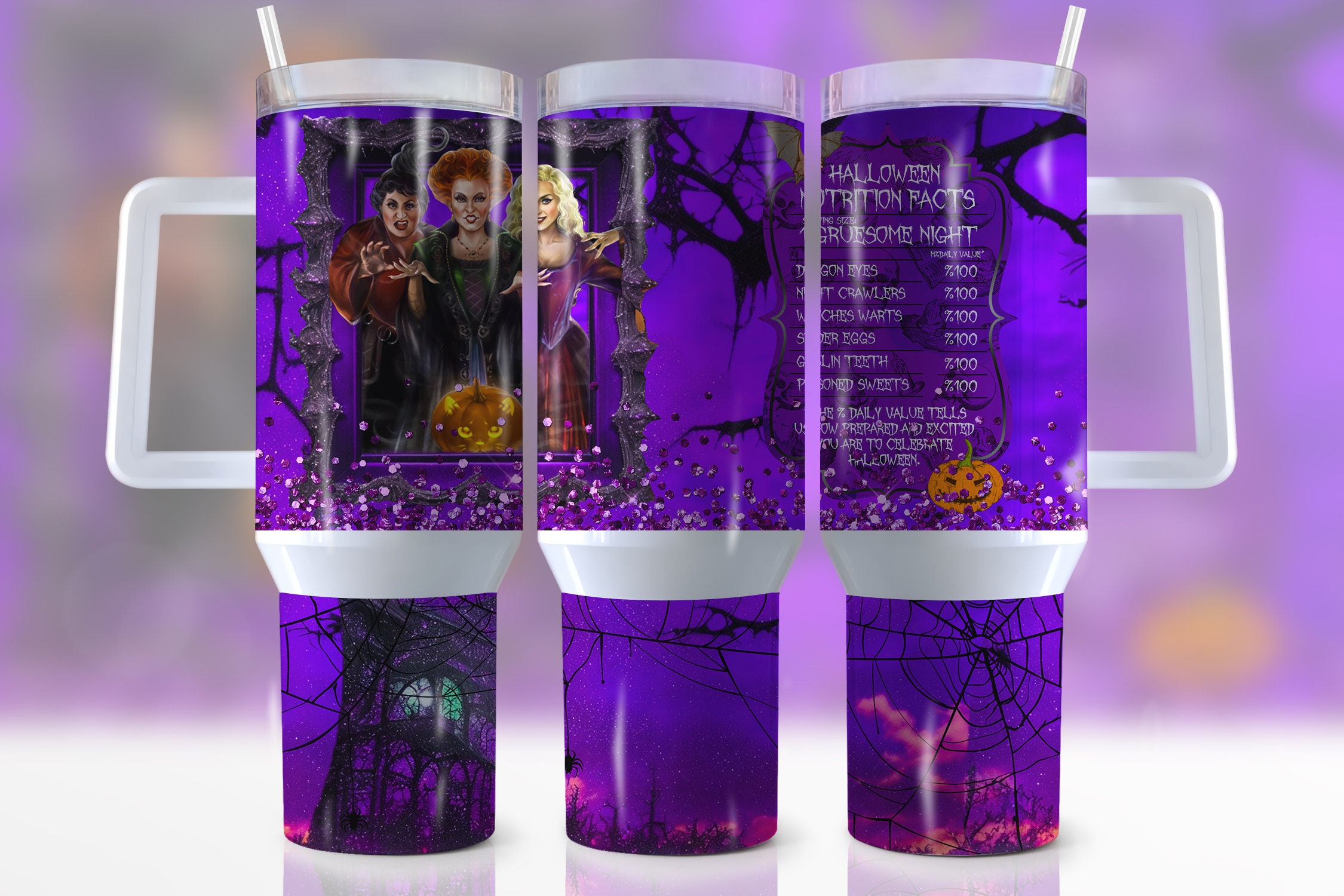 Halloween Hocus Pocus Movies Custom Stanley Cup 40 oz 30 oz Tumbler With HandleTVC2301953