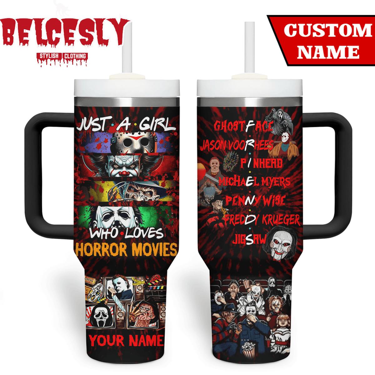 Halloween Horror Characters Movies Custom Stanley Cup 40 oz 30 oz Tumbler With HandleTVC2301537