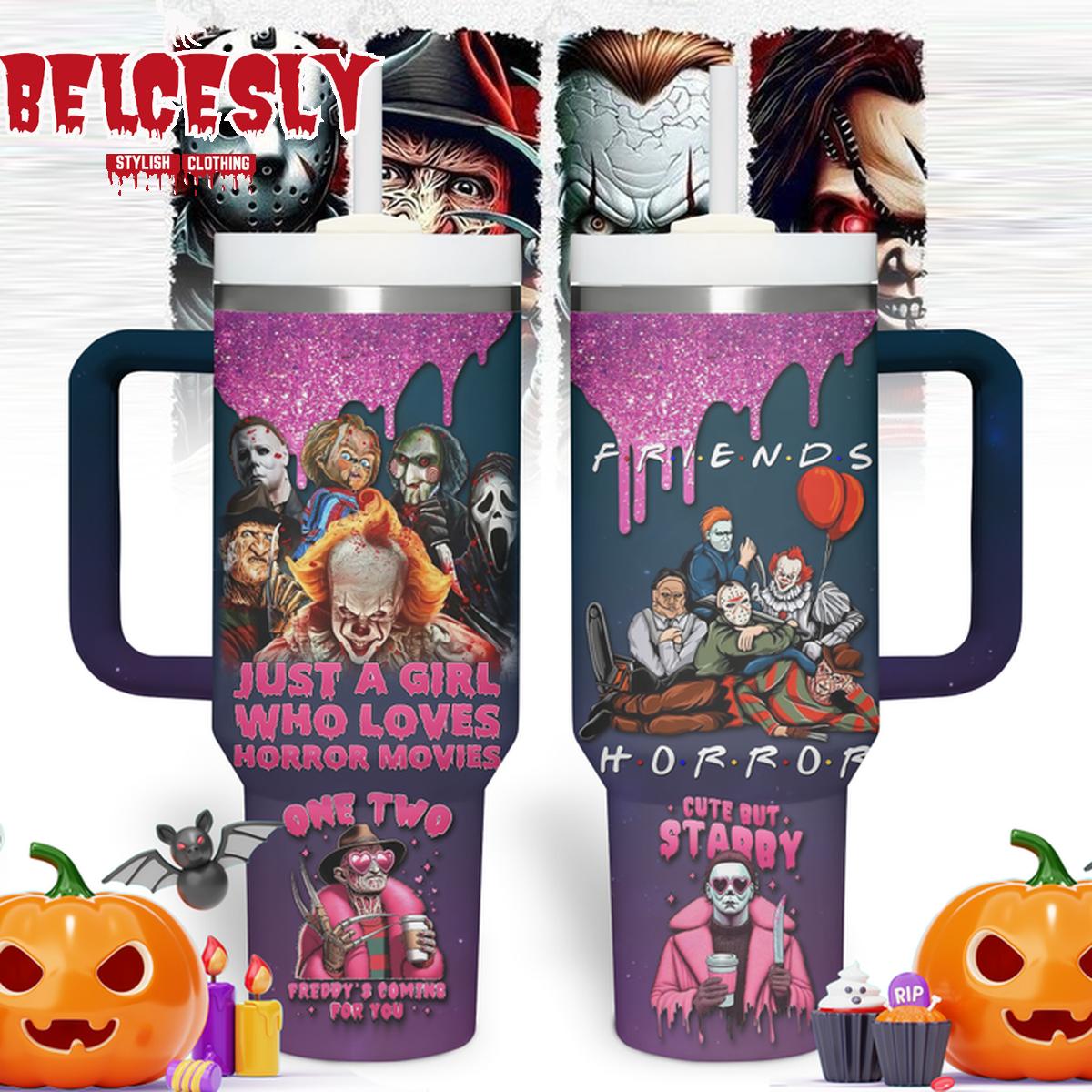 Halloween Horror Characters Movies Custom Stanley Cup 40 oz 30 oz Tumbler With HandleTVC2301537