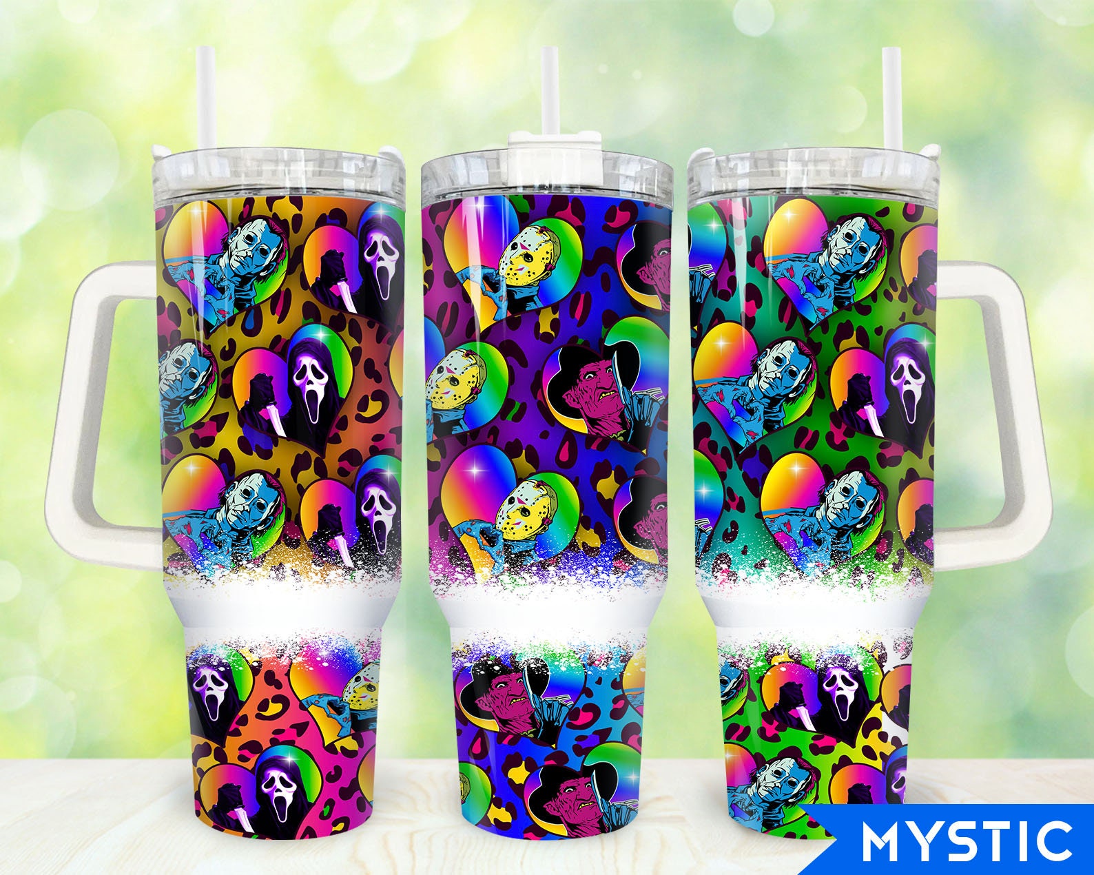 Halloween Horror Characters Movies Custom Stanley Cup 40 oz 30 oz Tumbler With HandleTVC2301916