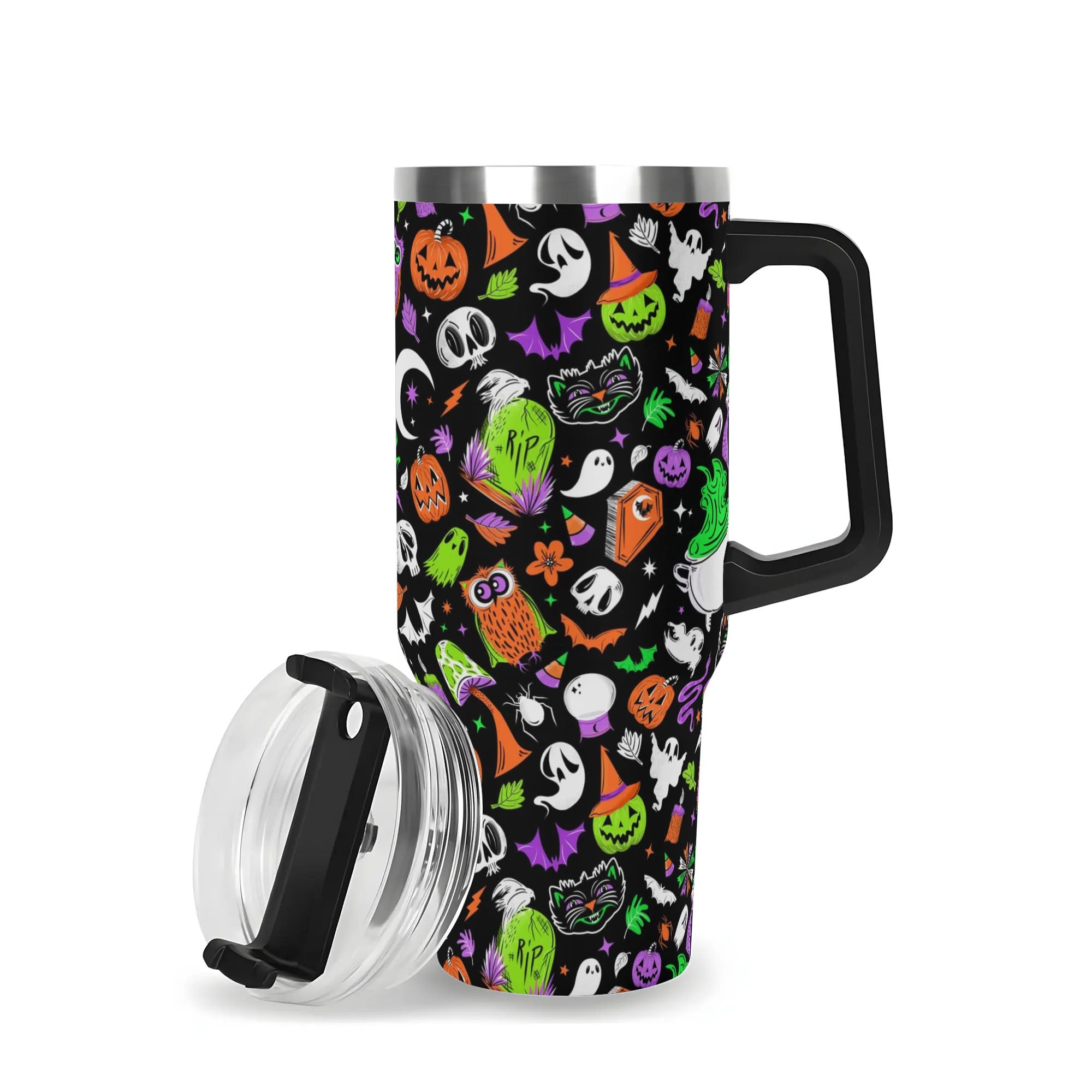 Halloween Itâ€™s Spooky Season Custom Stanley Cup 40 oz 30 oz Tumbler With HandleTVC2301583