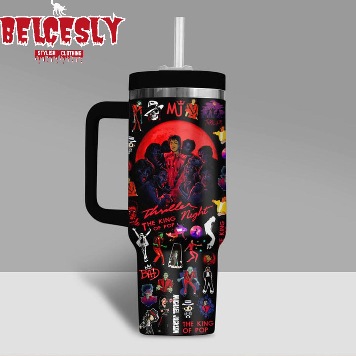 Halloween Michael Jackson Music Custom Stanley Cup 40 oz 30 oz Tumbler With HandleTVC2301537 - Image 2
