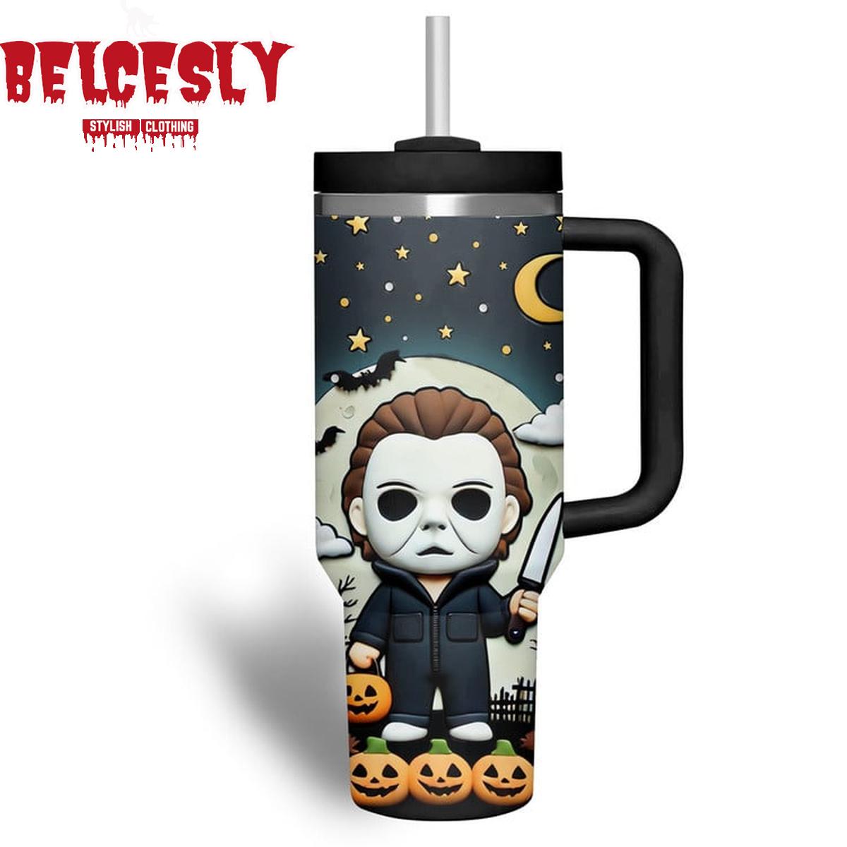 Halloween Michael Myers Movies Custom Stanley Cup 40 oz 30 oz Tumbler With HandleTVC2301536 - Image 3