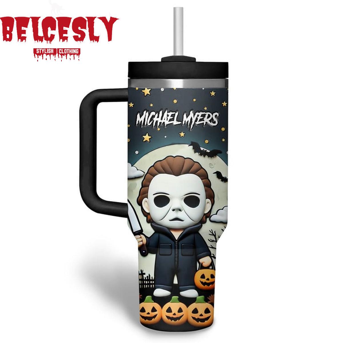 Halloween Michael Myers Movies Custom Stanley Cup 40 oz 30 oz Tumbler With HandleTVC2301536 - Image 2